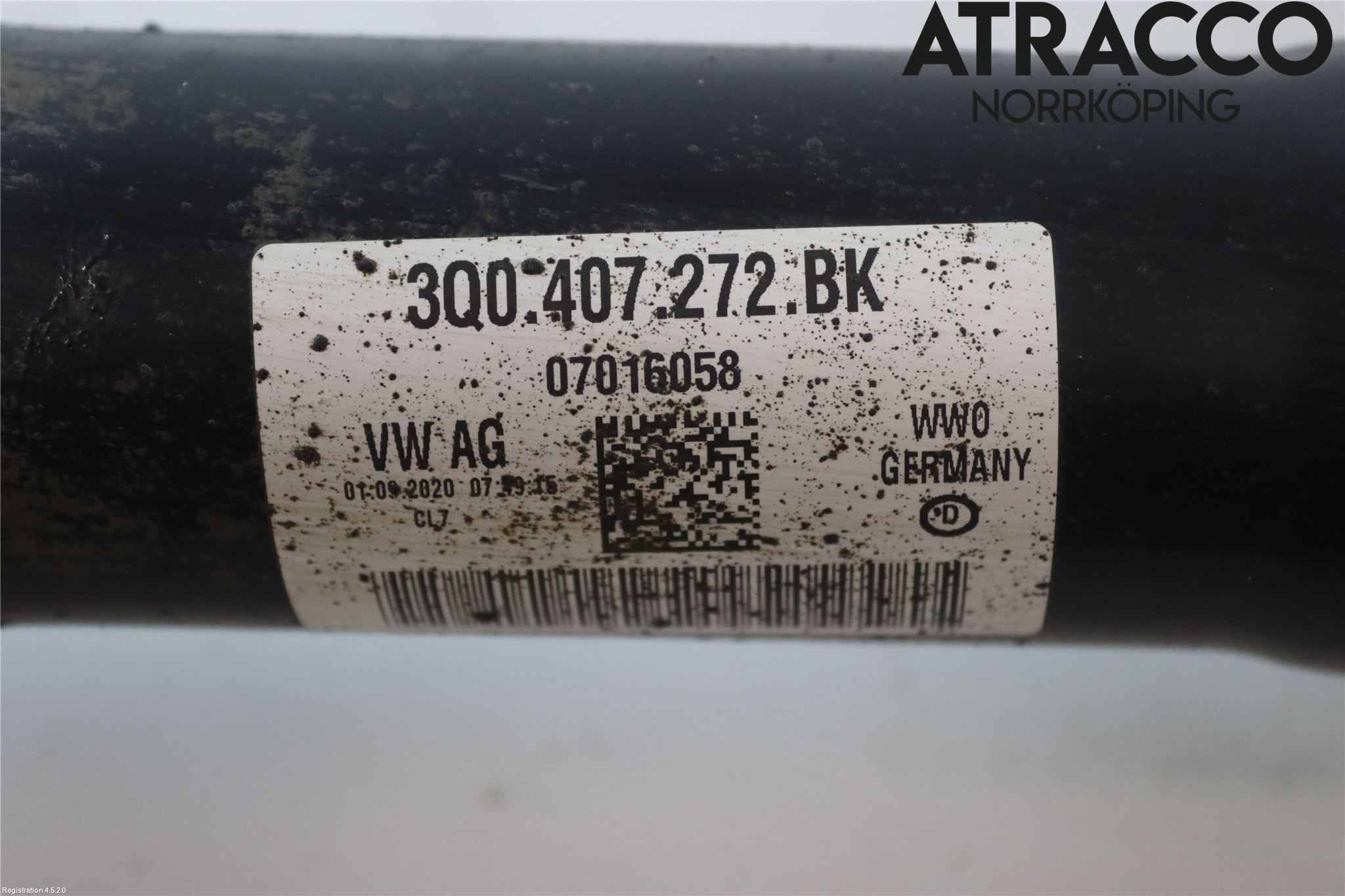 Volkswagen VW PASSAT 20-24 Drivaxel Fram Höger