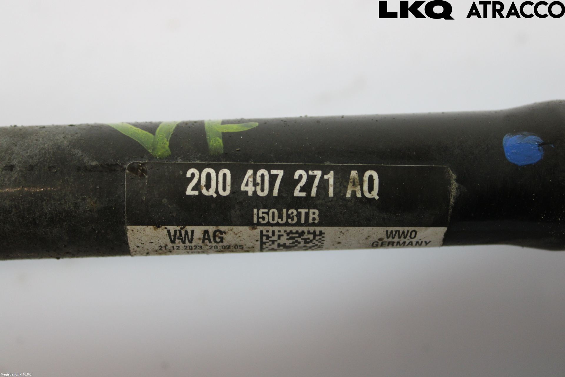 Skoda SCALA 19- Drivaxel Fram Vänster