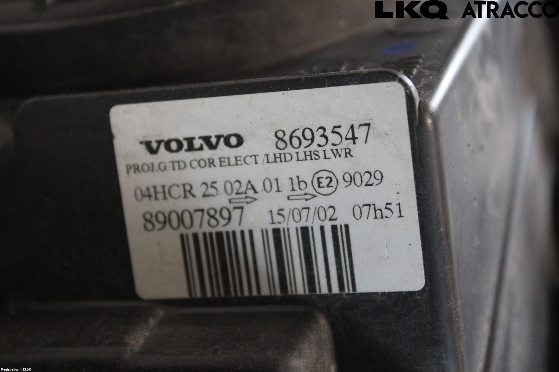Volvo V70 00-04 Strålkastare Vänster
