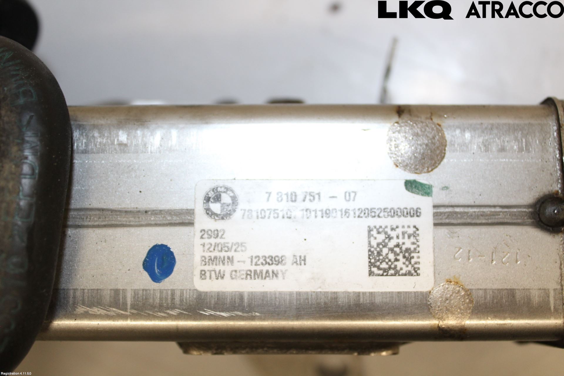 BMW 1 F20/F21 11-19 Avgaskylare