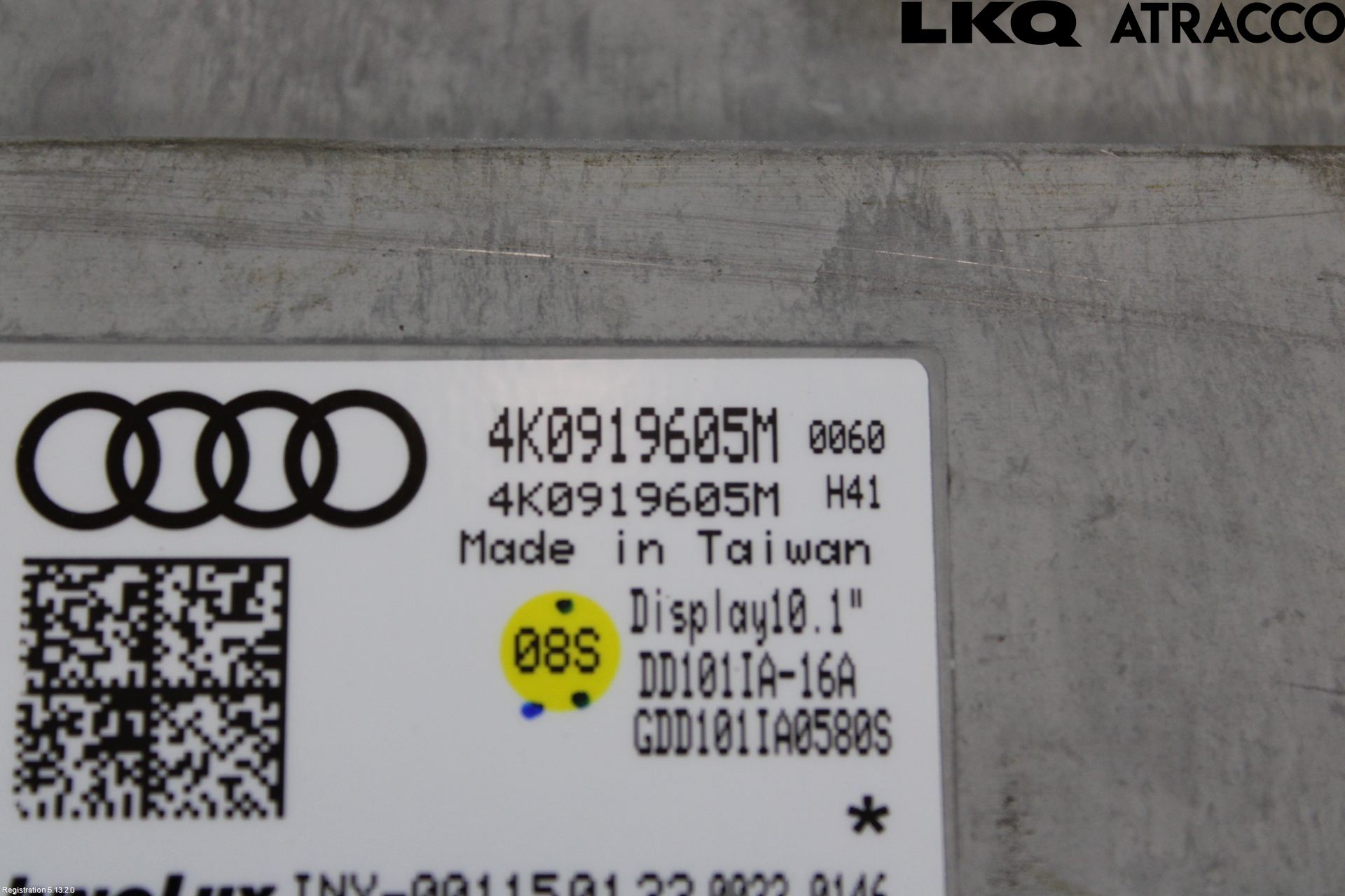 Audi A6/S6 E-TRON 24- Bildskärm