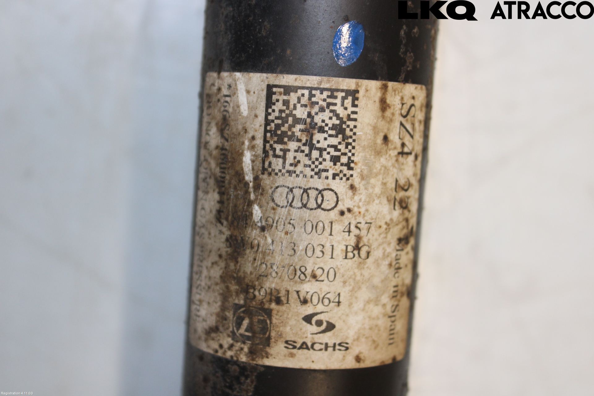 Audi A5 17- Fjäderben Fram Vänster