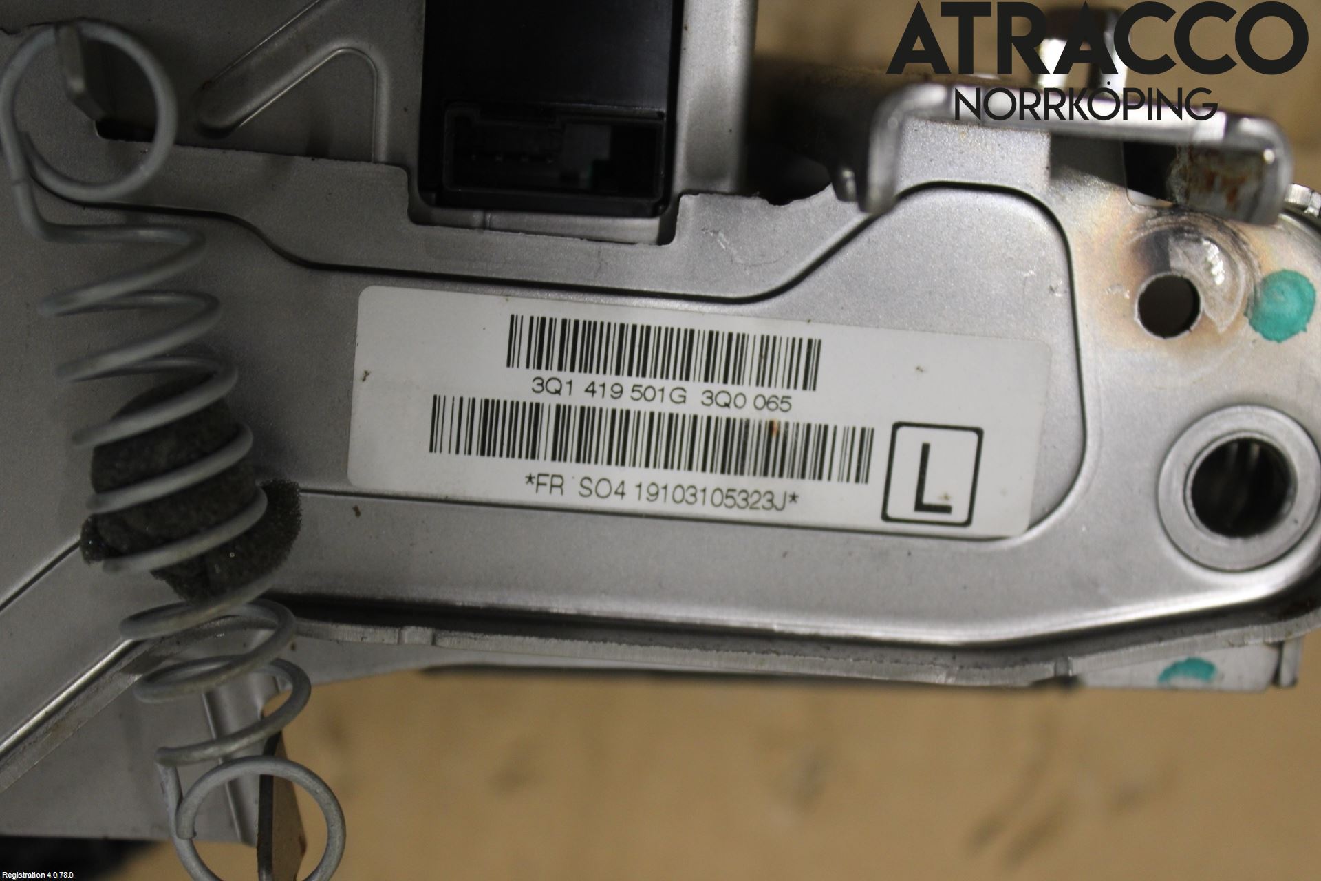 Volkswagen VW PASSAT 15-19 Rattaxelagg Justerbart