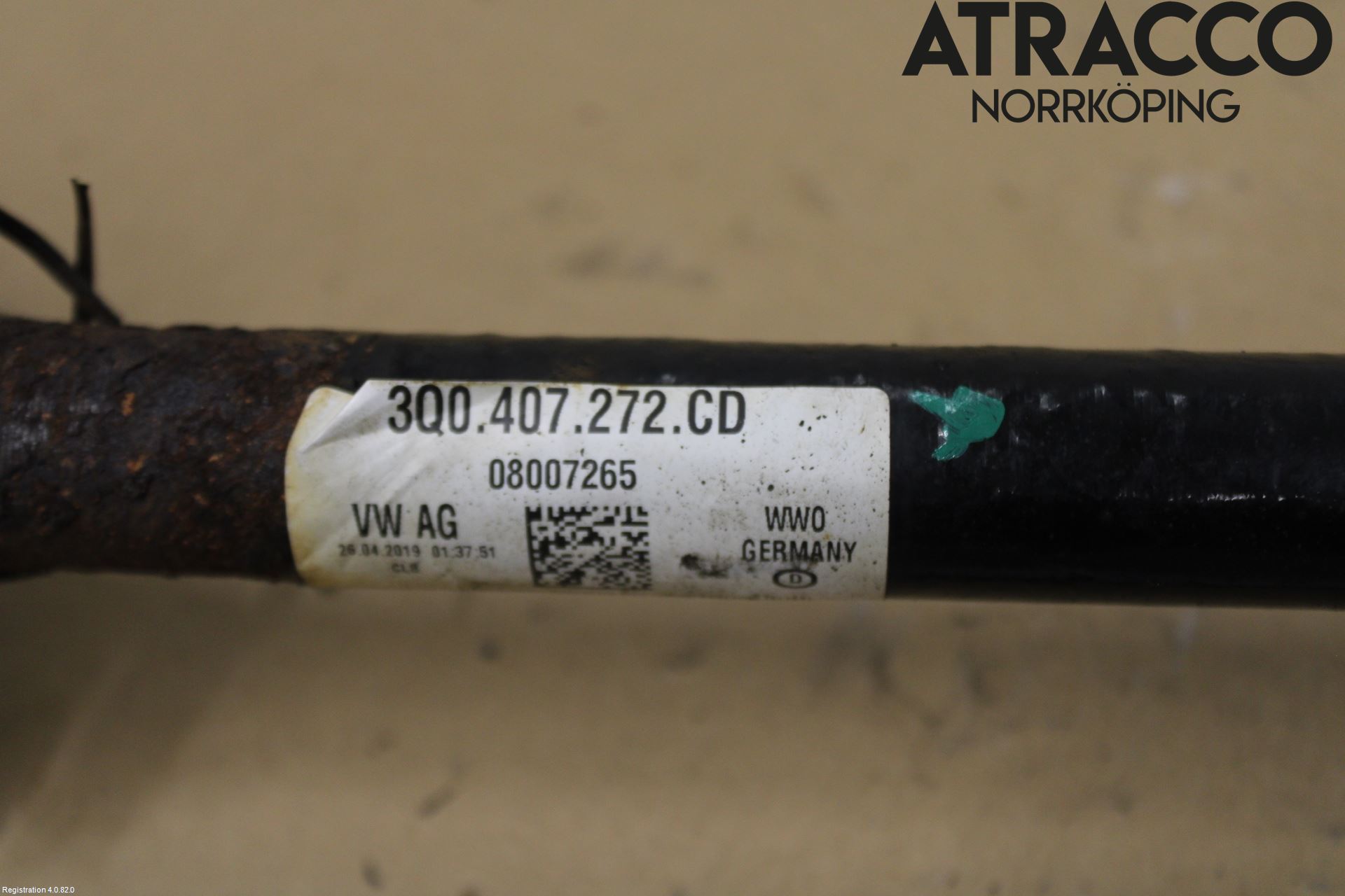 Volkswagen VW PASSAT 20-24 Drivaxel Fram Höger