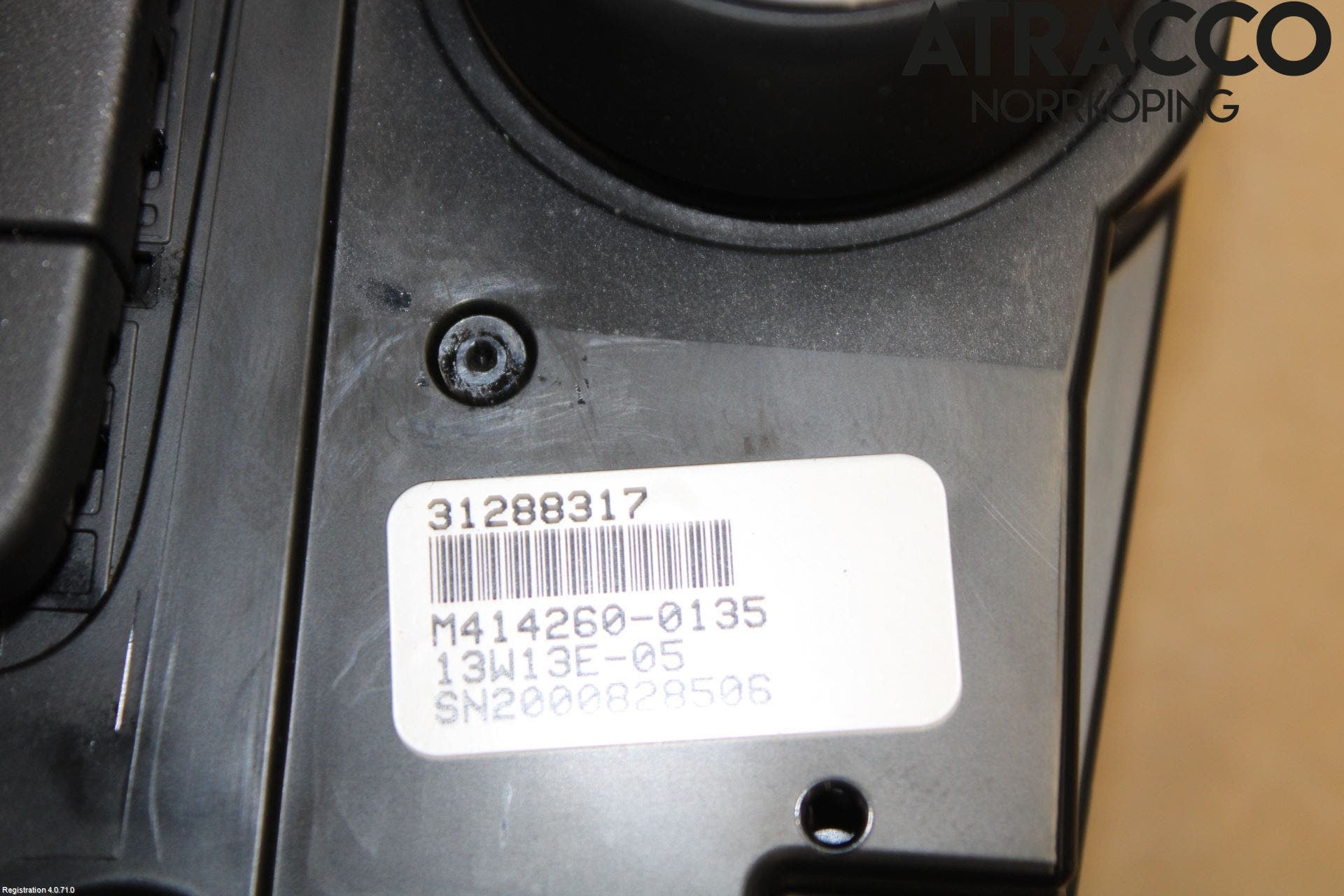 Volvo V60 11-13 Värmereglage