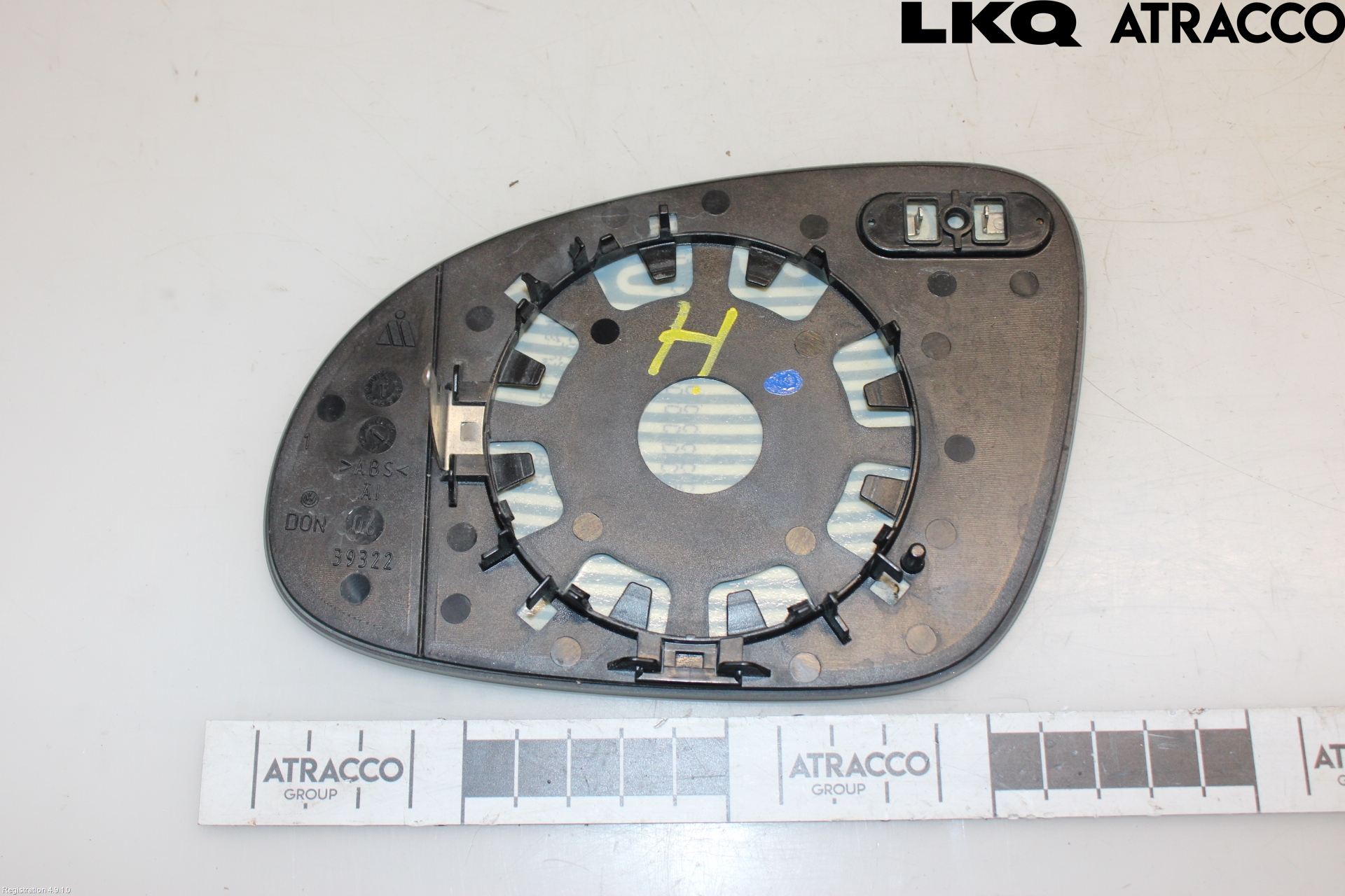 Volkswagen VW PASSAT 05-11 Spegelglas Hö