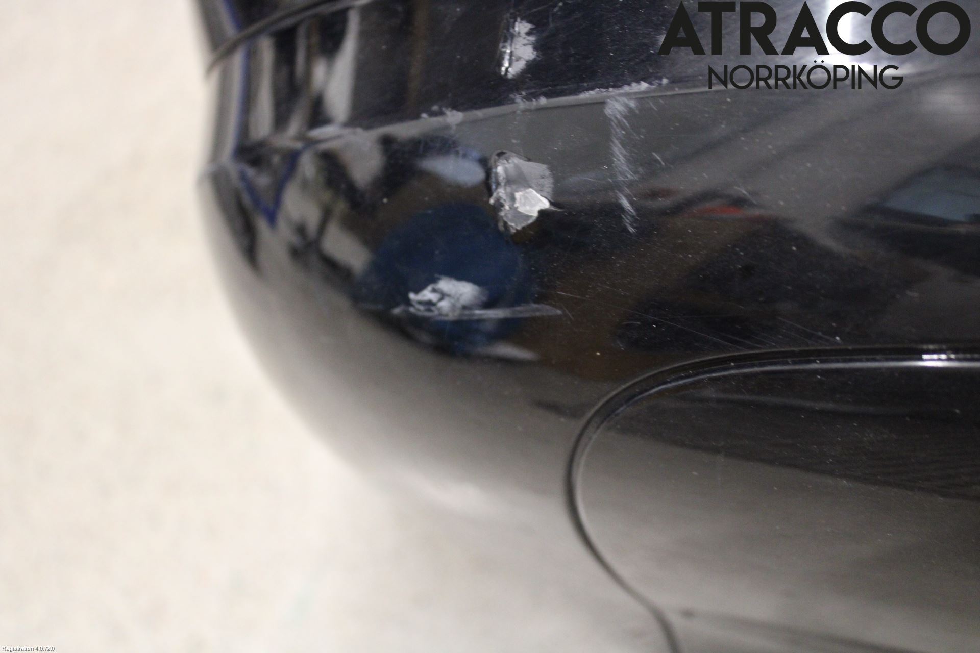 Volkswagen VW EOS  06-10 Stötfångarbeklädnad Bak