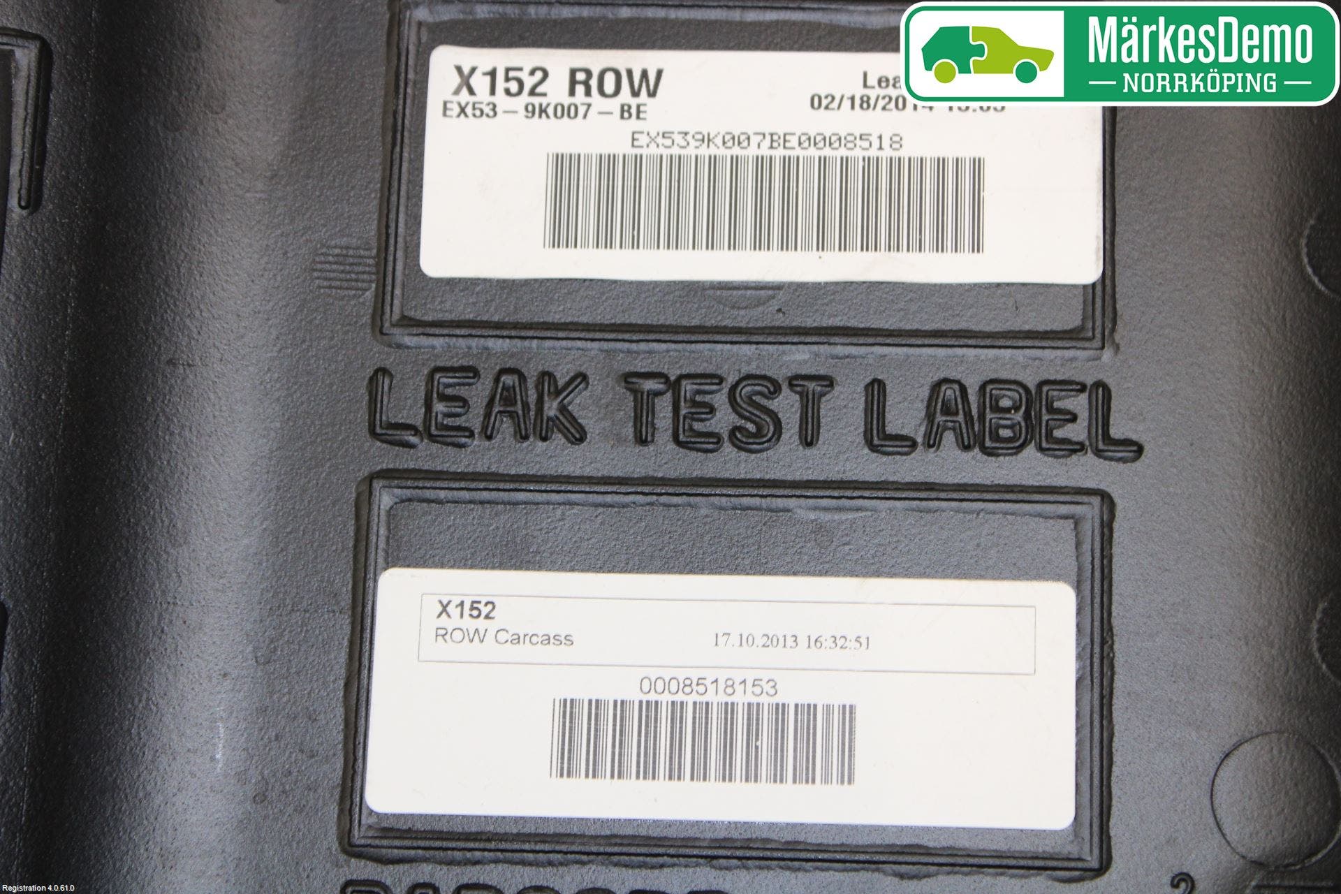 Jaguar F-TYPE Bränsletank