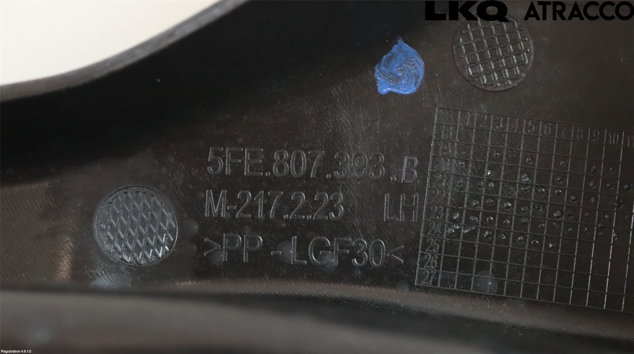 Seat LEON 20- Stötfångarfäste Bak Vä