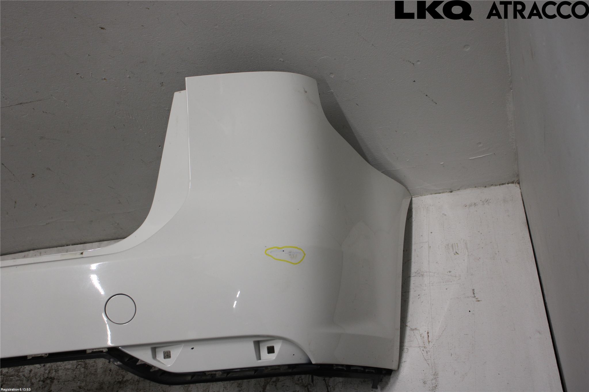 Volkswagen VW TOURAN 10-15 Stötfångarbeklädnad Bak