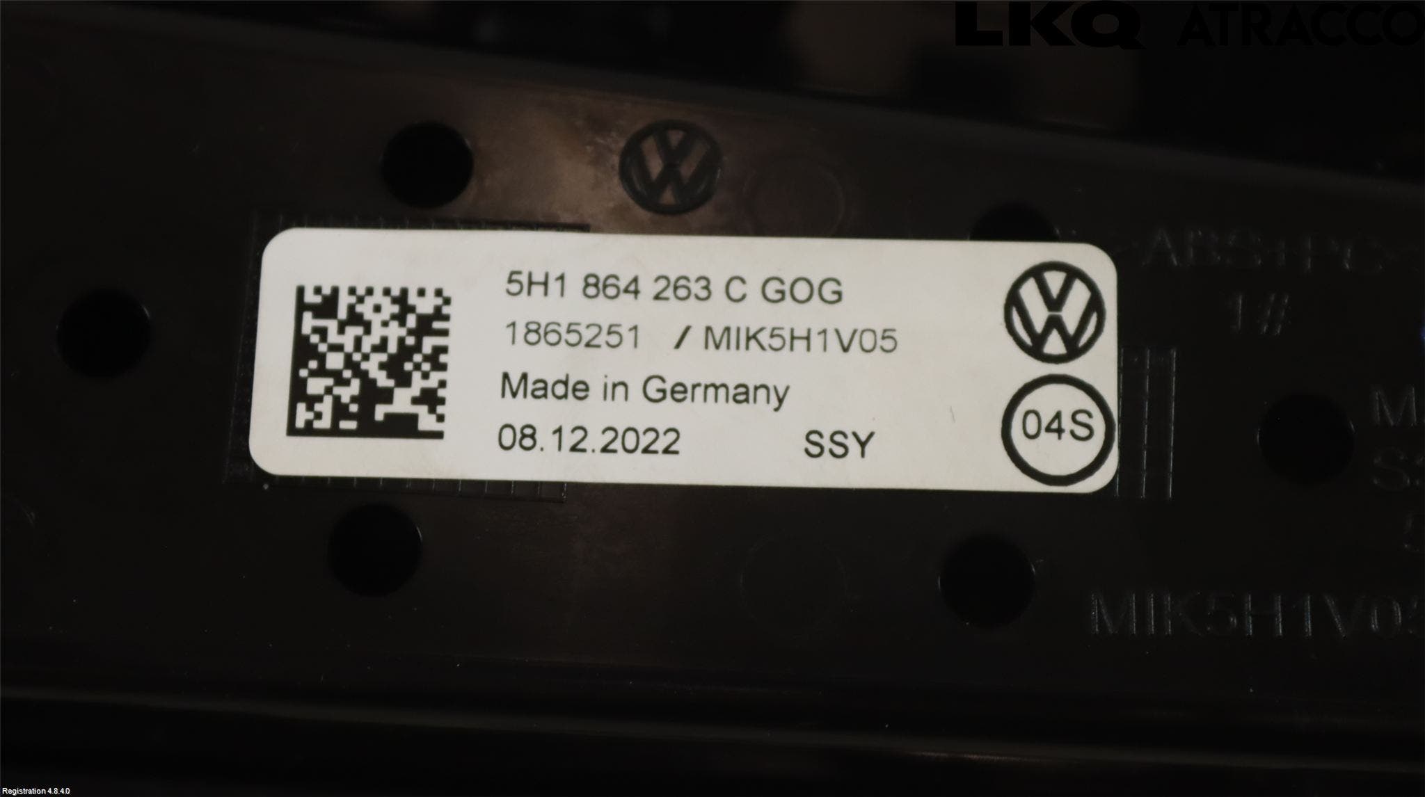 Volkswagen VW GOLF / E-GOLF VIII 20- Inredning Sarg Växelspak