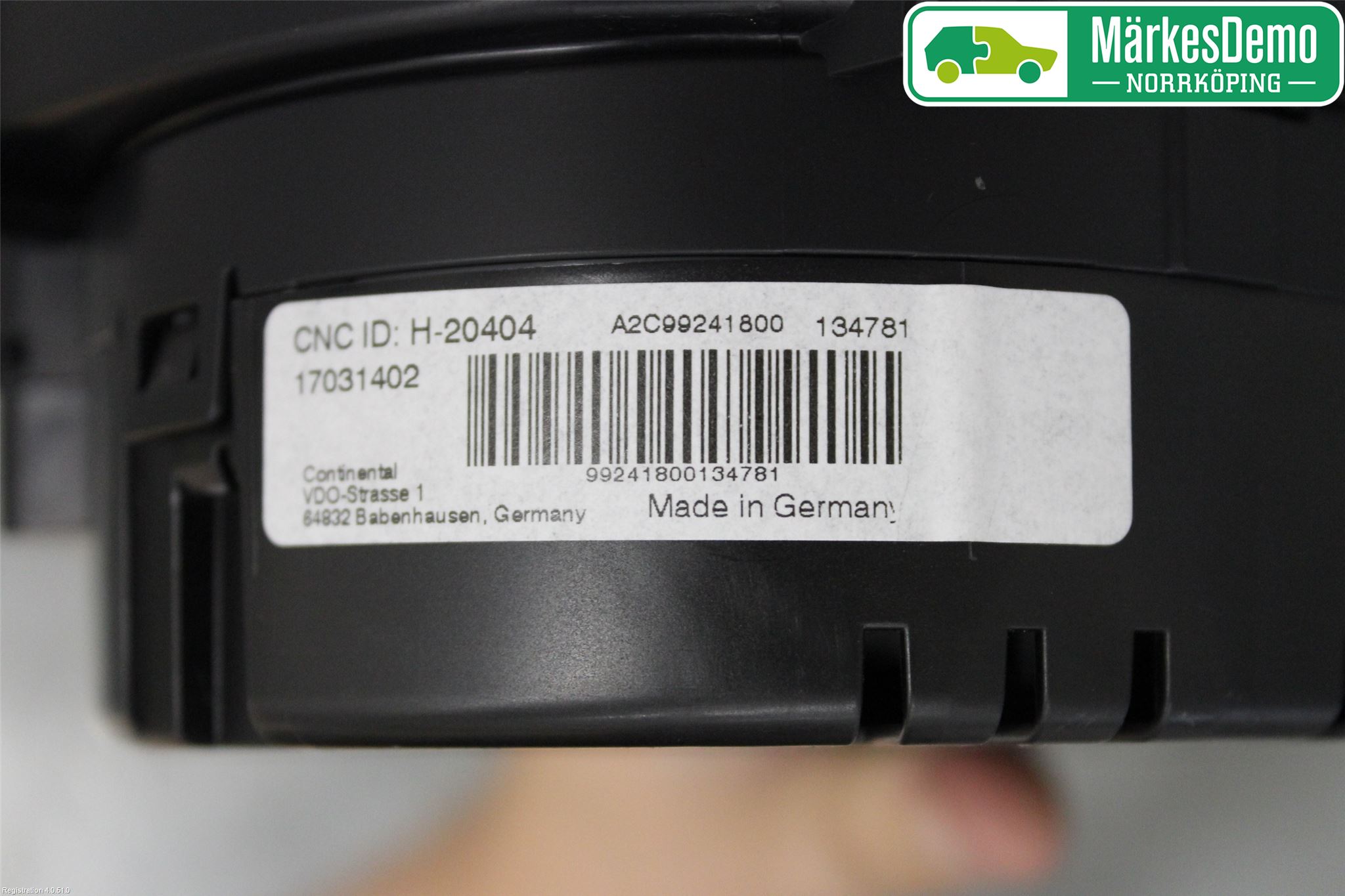 Volkswagen VW CADDY 16-20 Instrument Komb