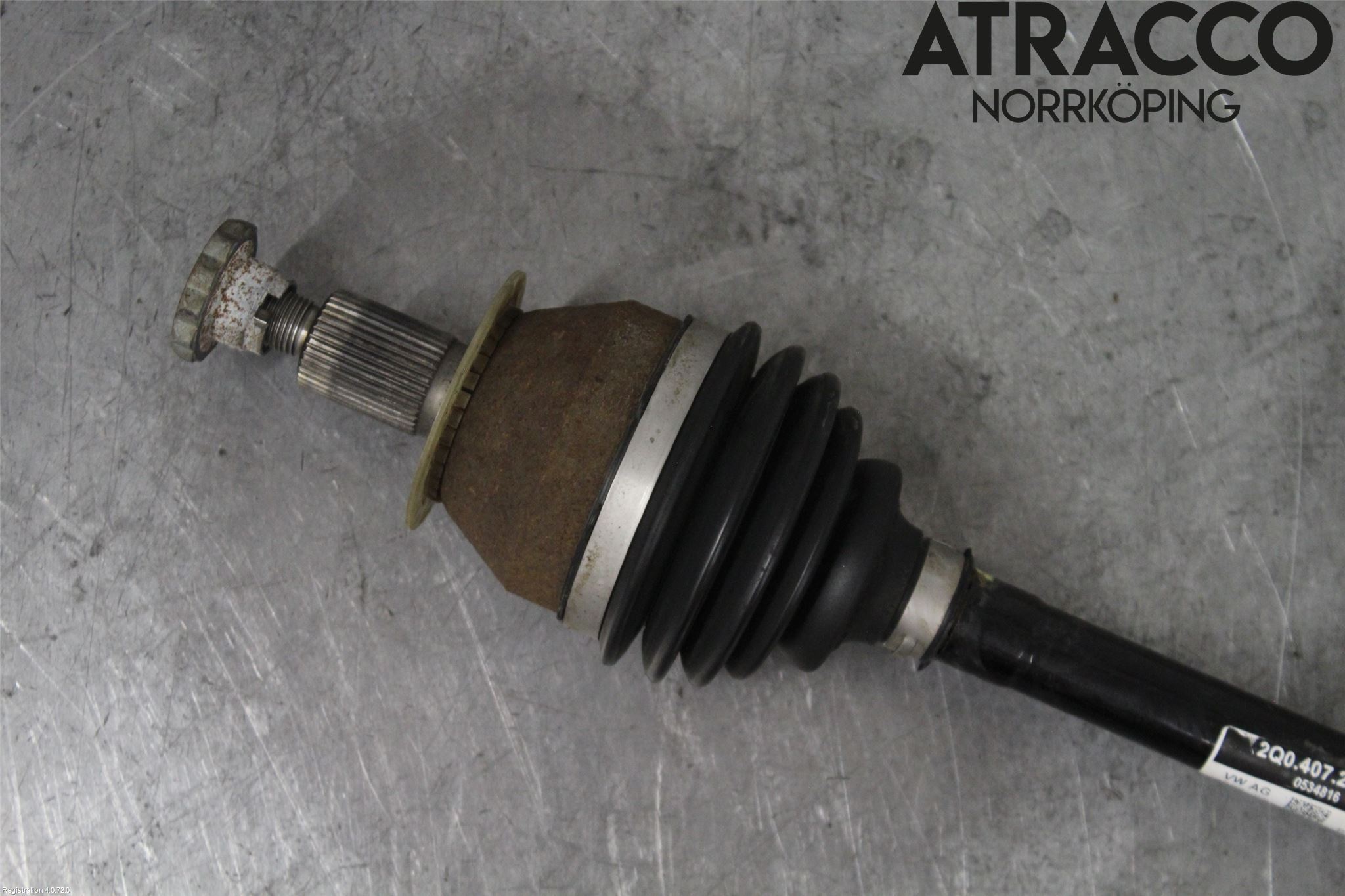 Volkswagen VW POLO VI 18->> Drivaxel Fram Vänster