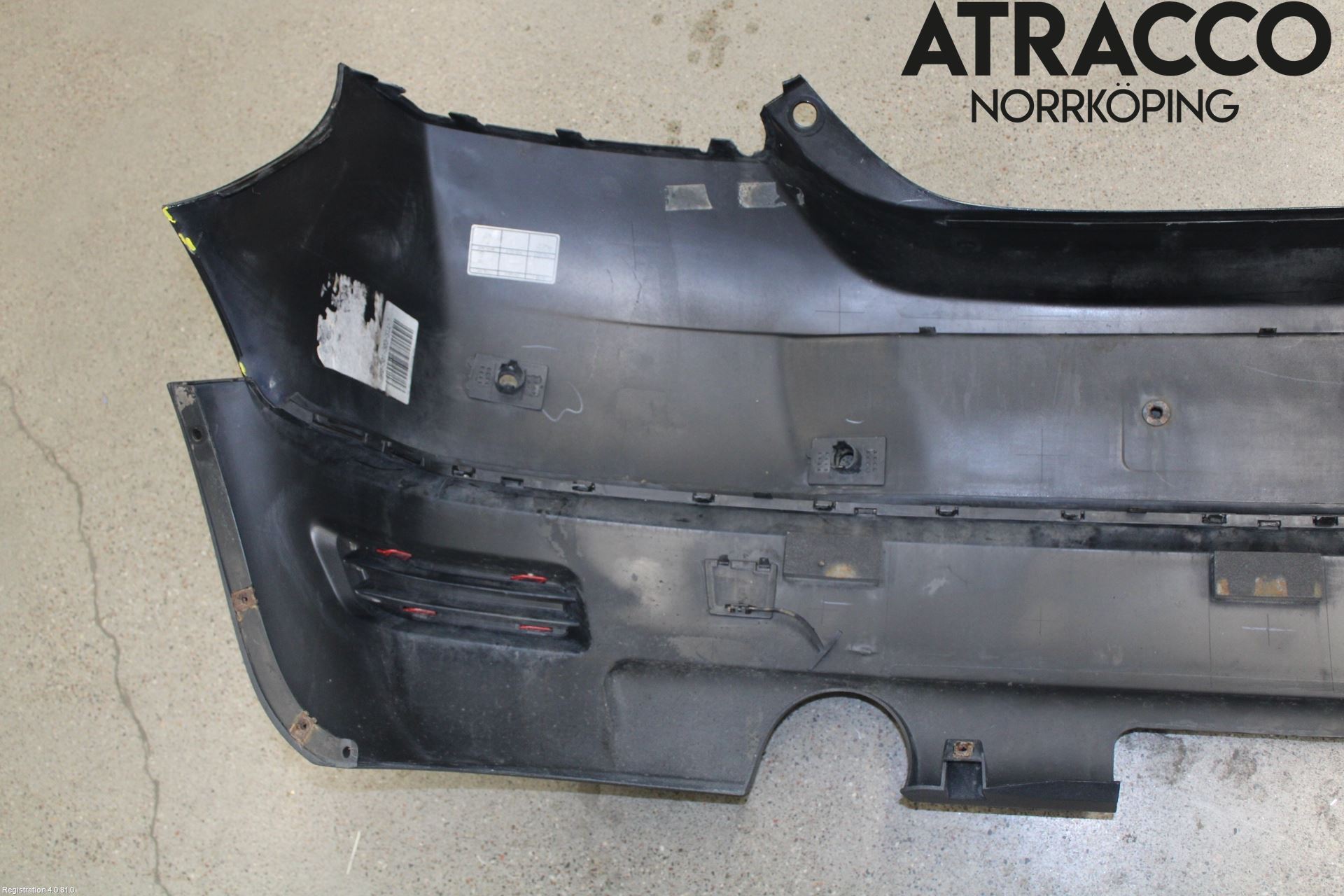 Volvo C30 07-10 Stötfångarbeklädnad Bak