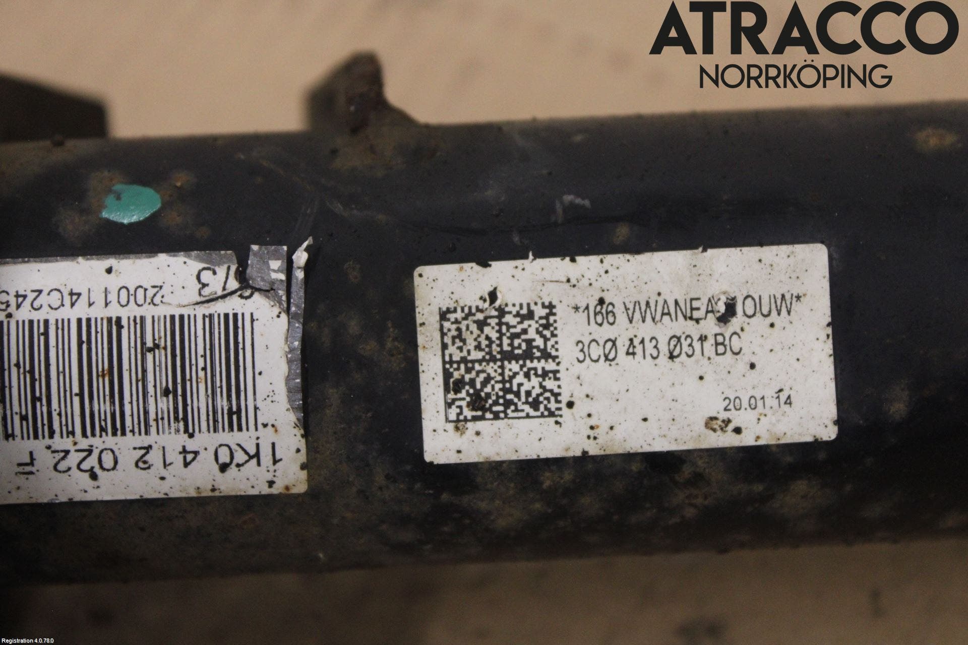 Skoda YETI Fjäderben Fram Höger