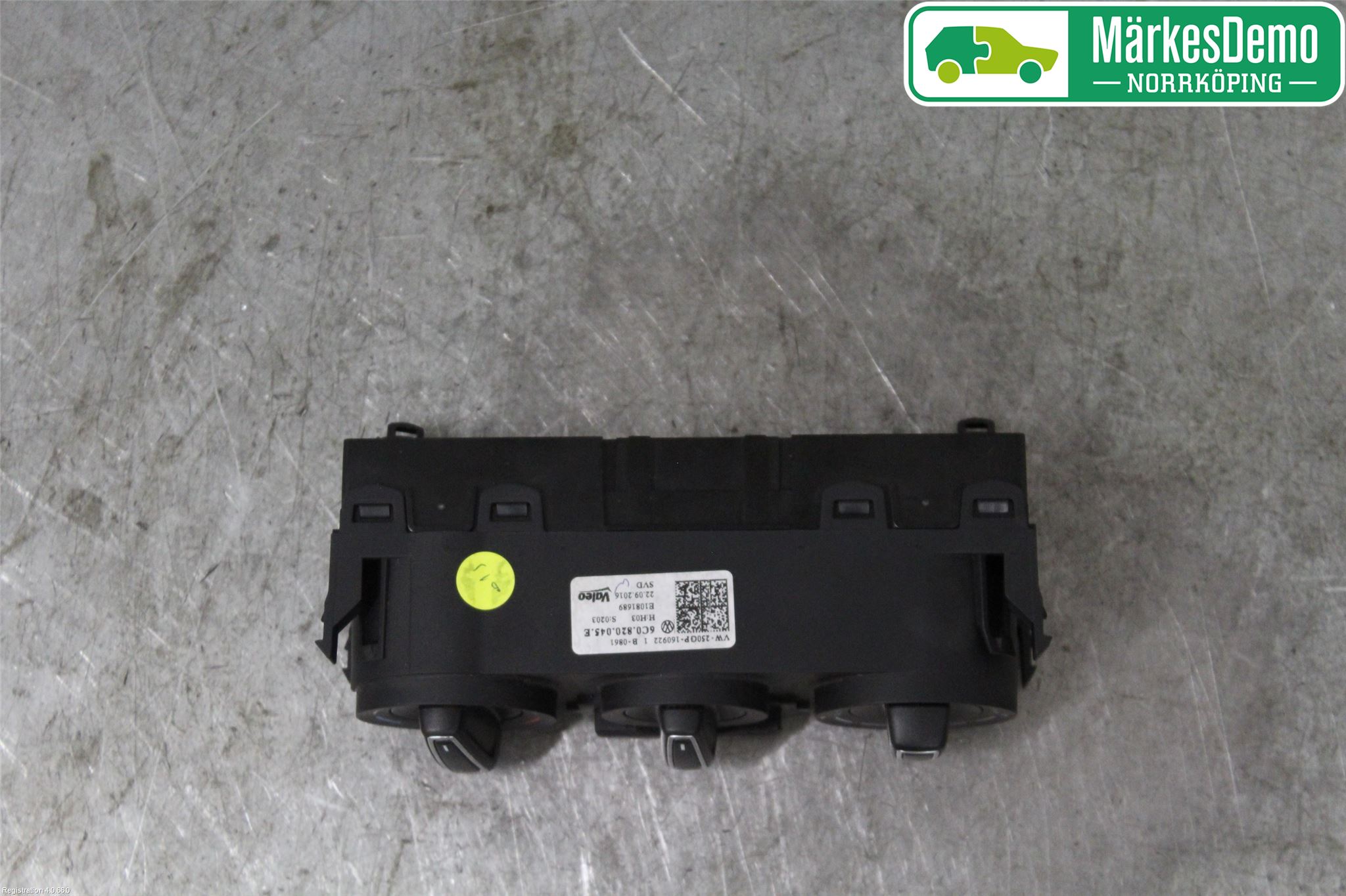 Volkswagen VW POLO 10-17 Värmereglage