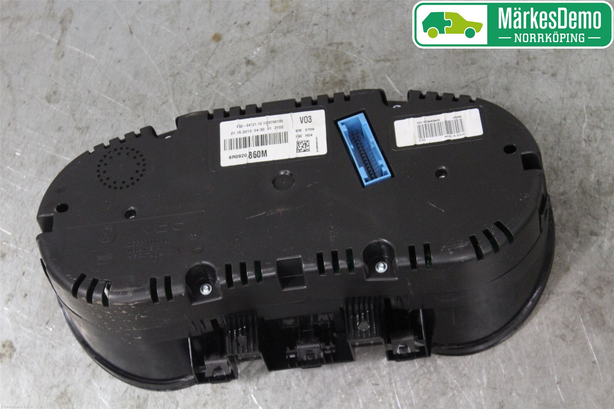 Volkswagen VW POLO 10-17 Instrument Komb