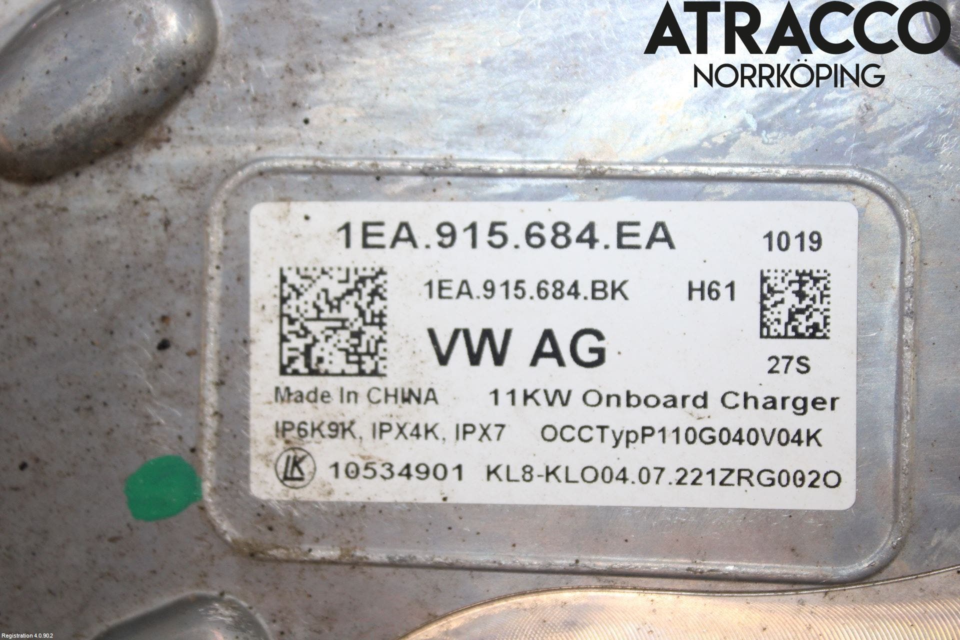 Audi Q4 E-TRON FZ 22- Batteriladdare Högspänning