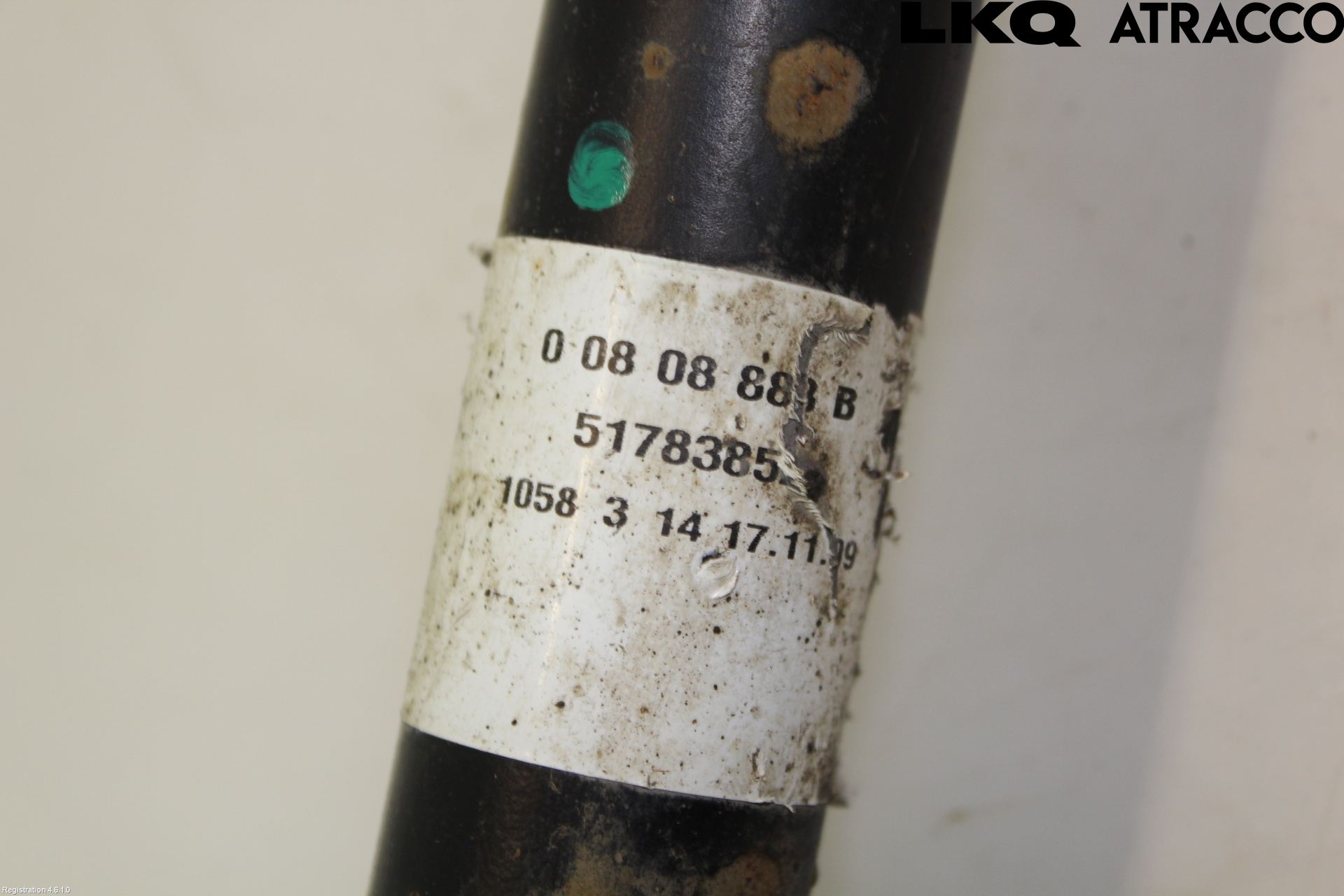 Peugeot BIPPER Drivaxel Fram Höger