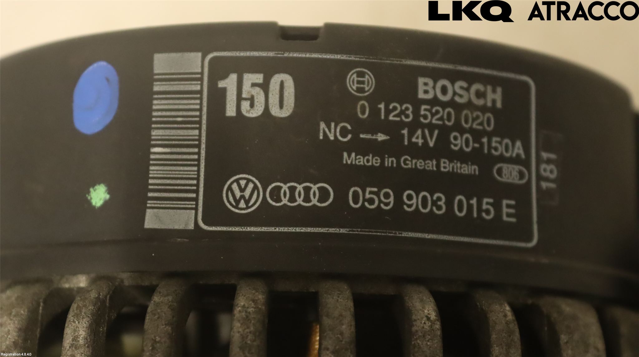 Audi A8/S8 4D 94-02 Generator