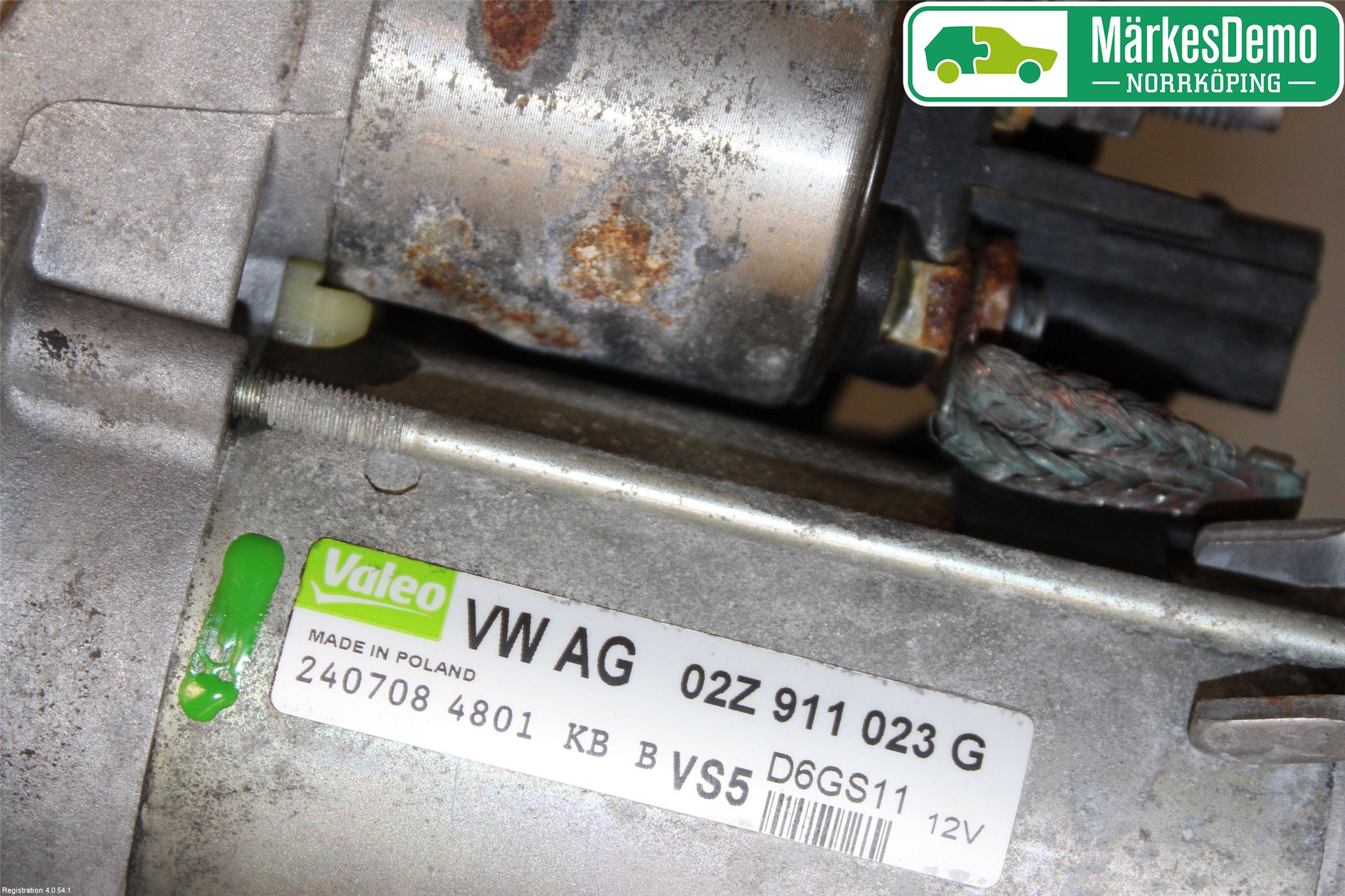 Volkswagen VW GOLF V 04-09 Startmotor