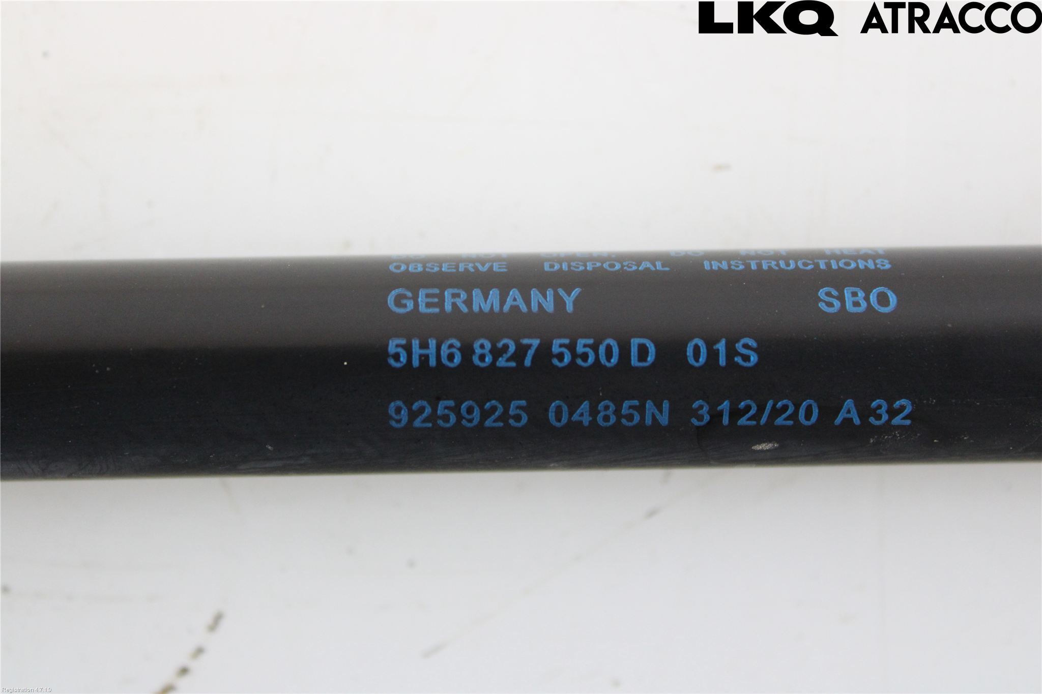 Volkswagen VW GOLF / E-GOLF VIII 20- Gasfjäder Baklucka