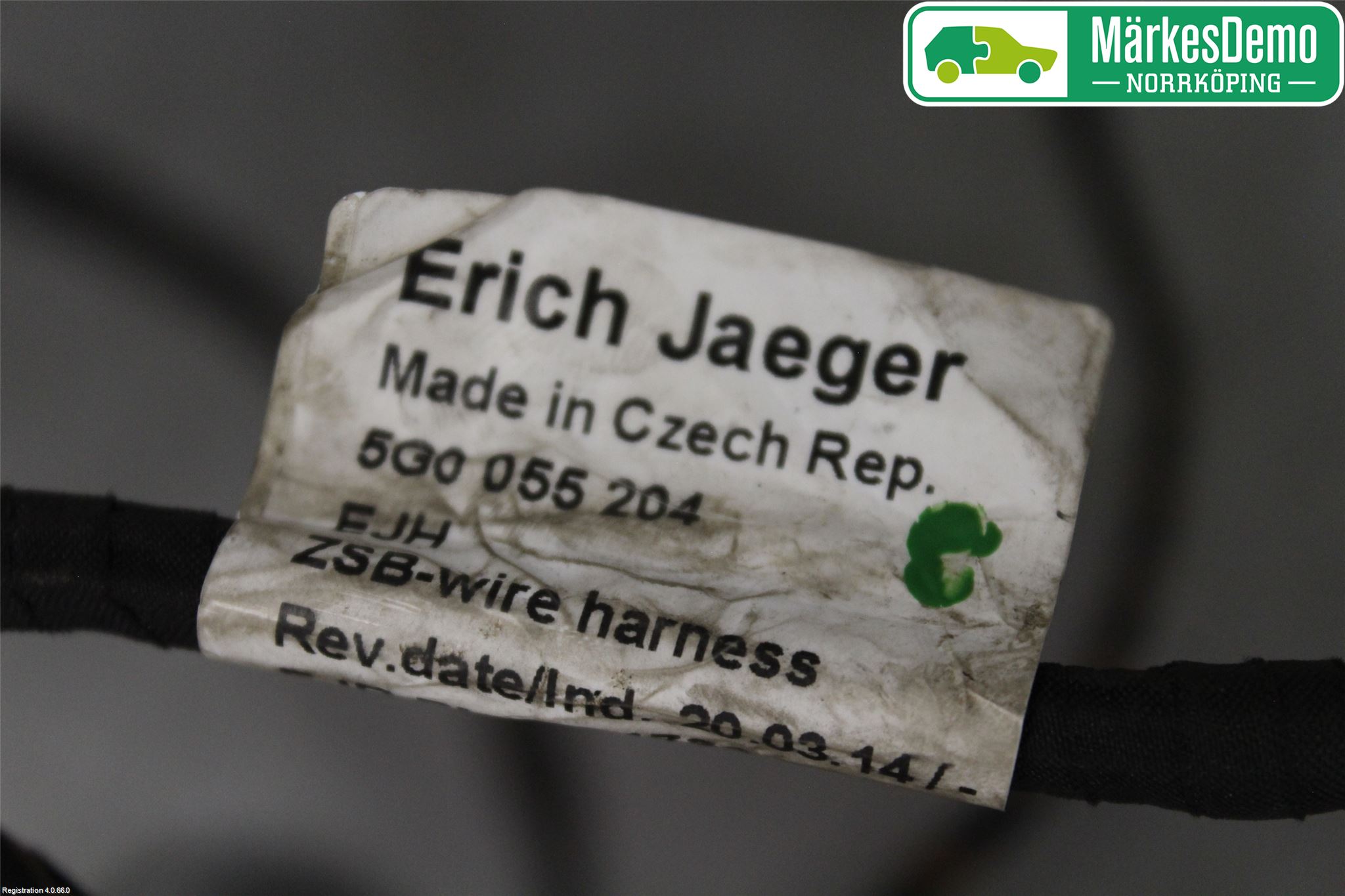 Volkswagen VW GOLF / E-GOLF VII 13-20 Dragkrok Elsats
