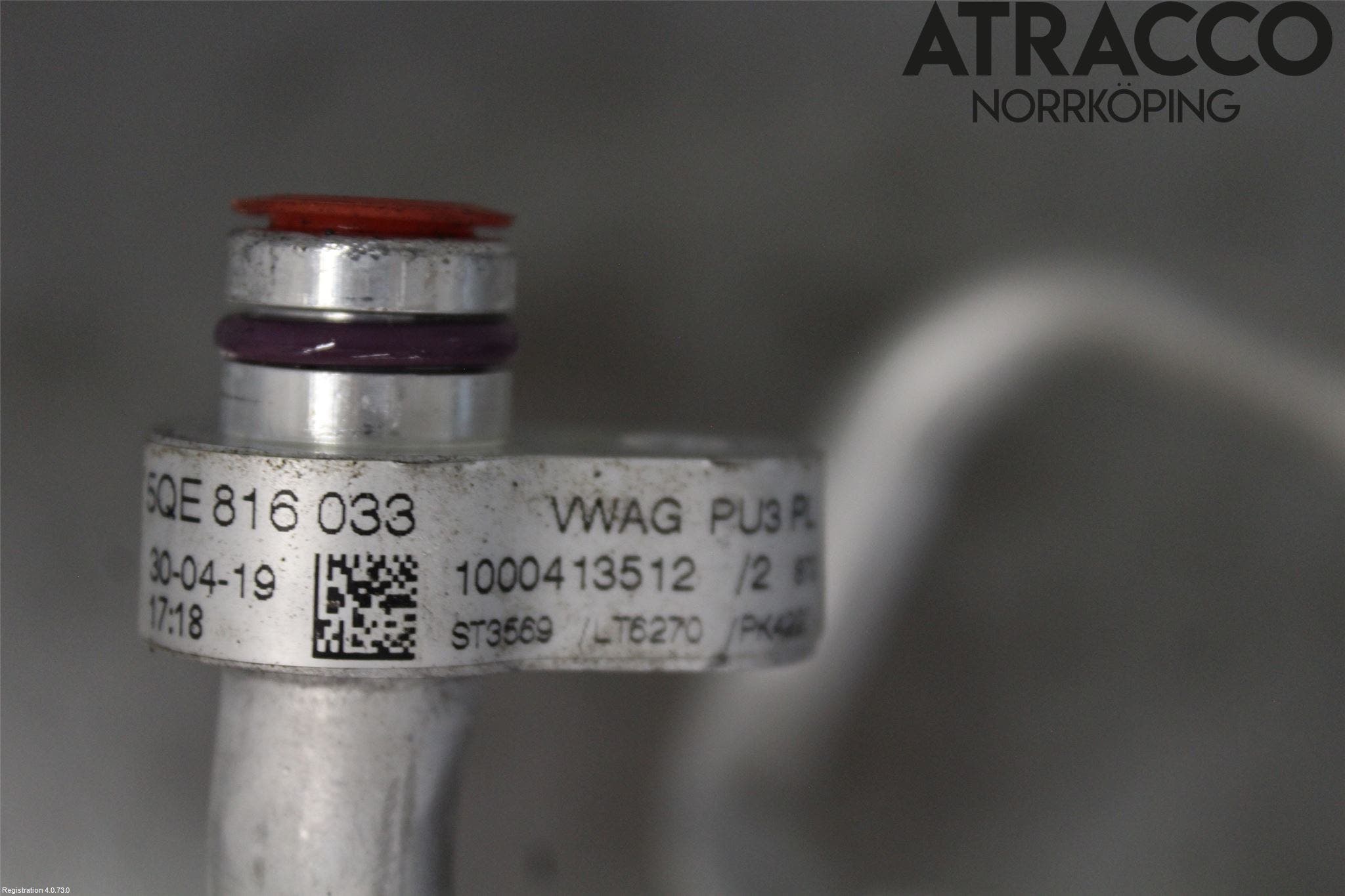 Volkswagen VW GOLF / E-GOLF VII 13-20 Ac Slang-Rör