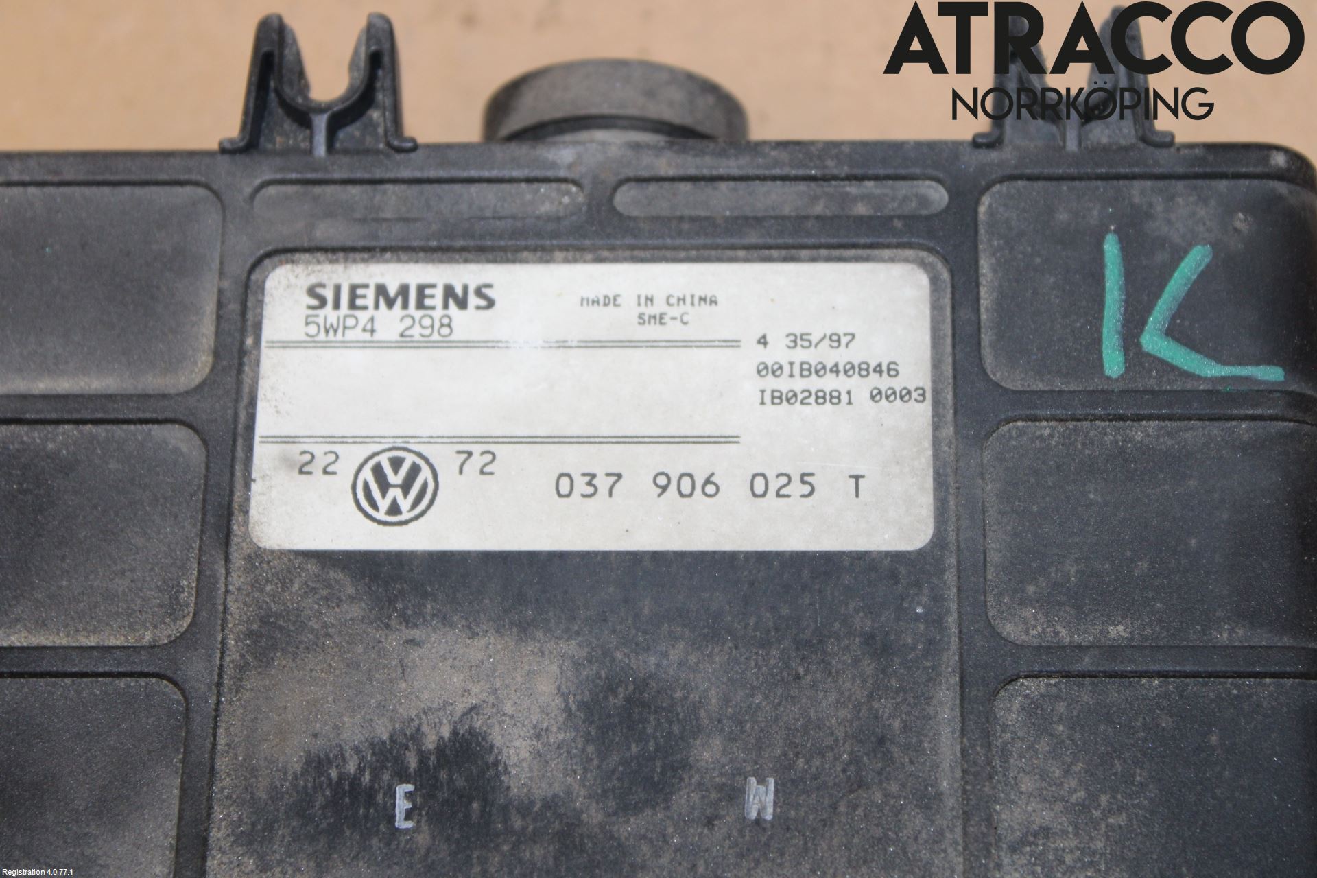 Volkswagen VW GOLF III 92-99 Styrenhet Insprut Bensin
