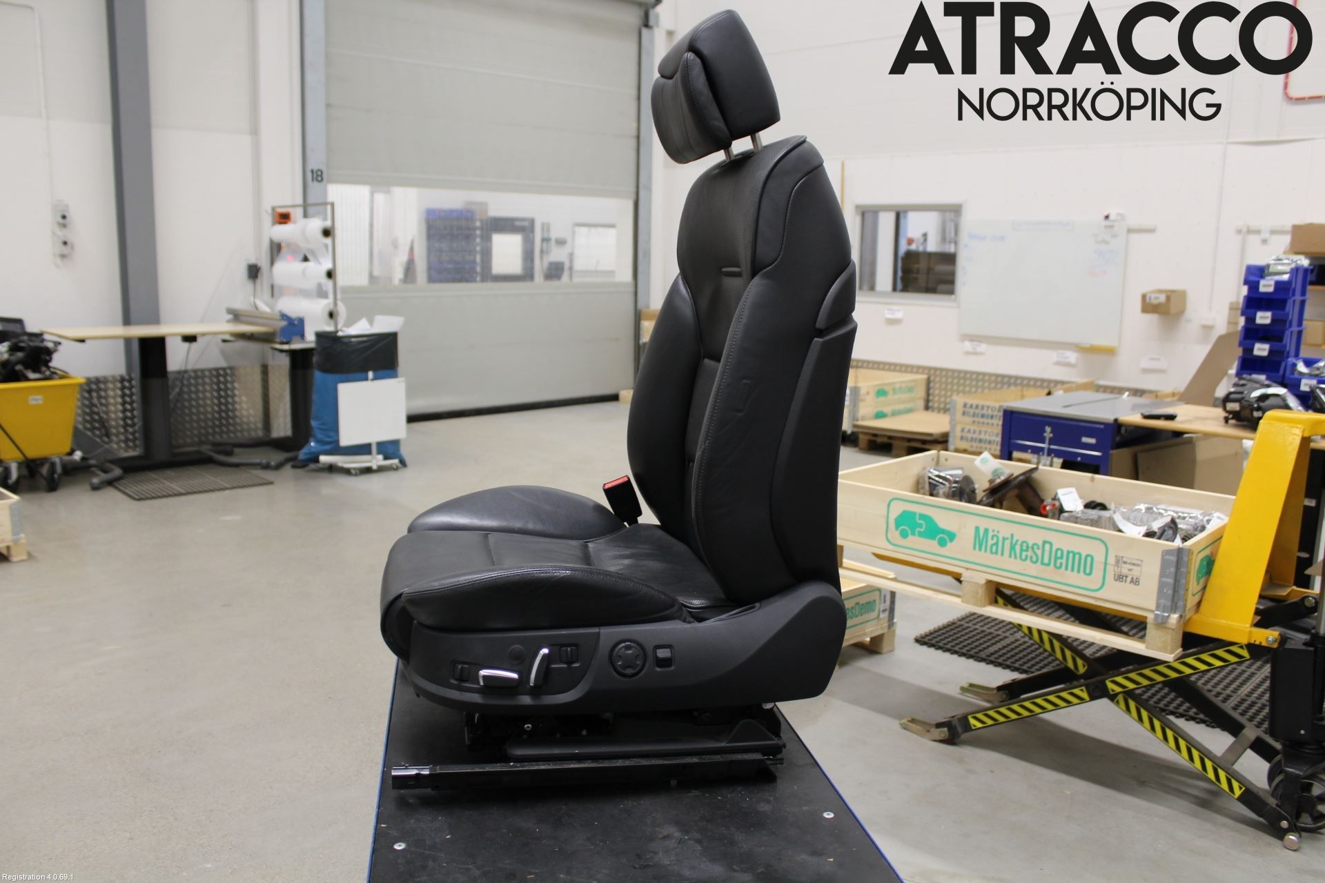 Audi A8/S8 4E  02-09 Inredning Stol Fram Hö