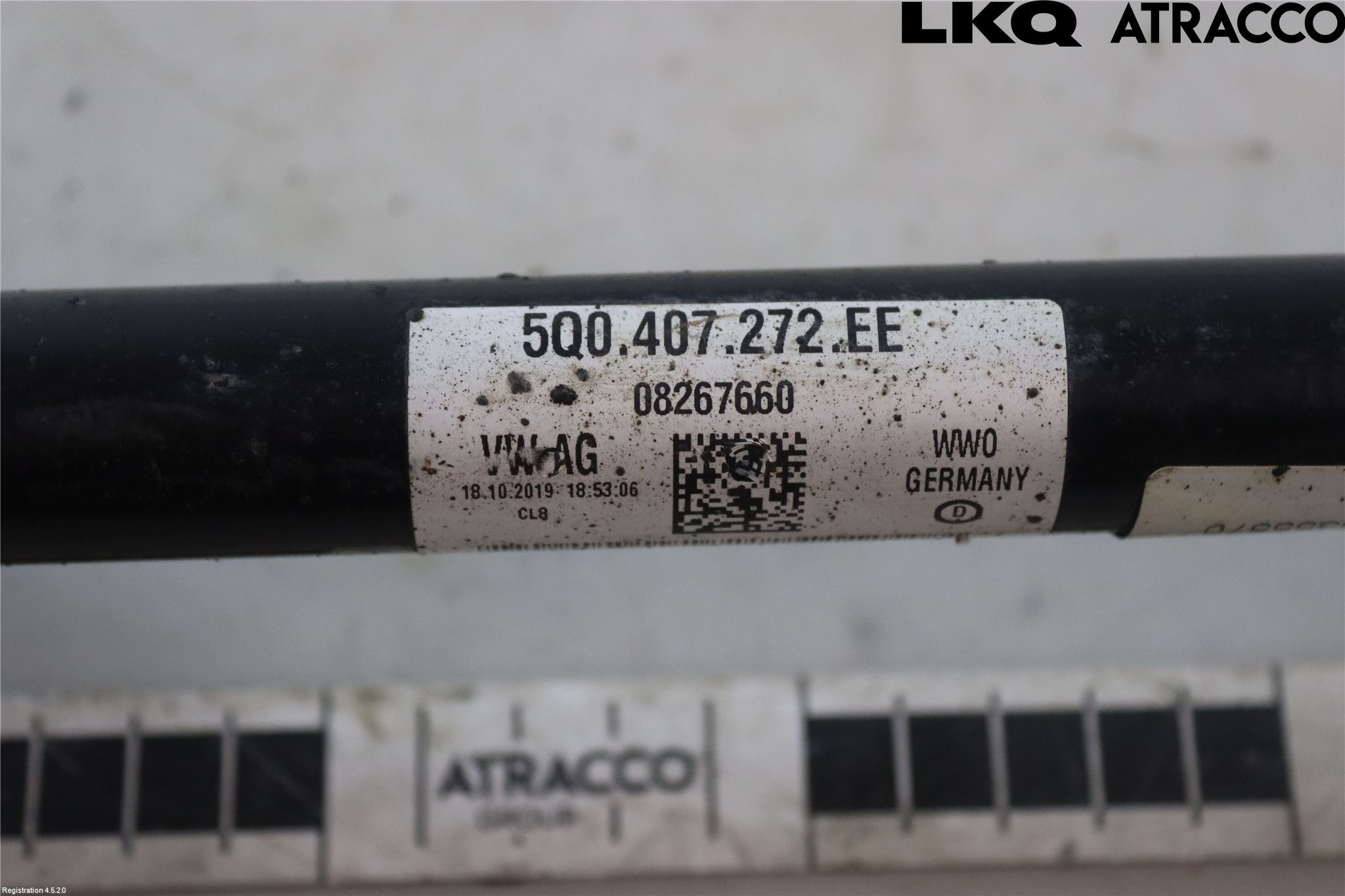 Volkswagen VW GOLF / E-GOLF VII 13-20 Drivaxel Fram Höger