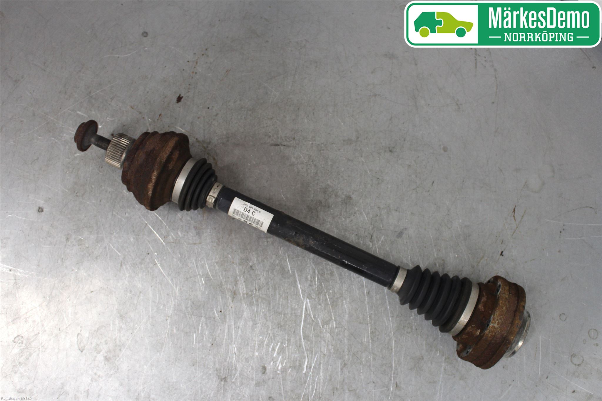 Audi A8/S8 4H 10-17 Drivaxel Bak Höger