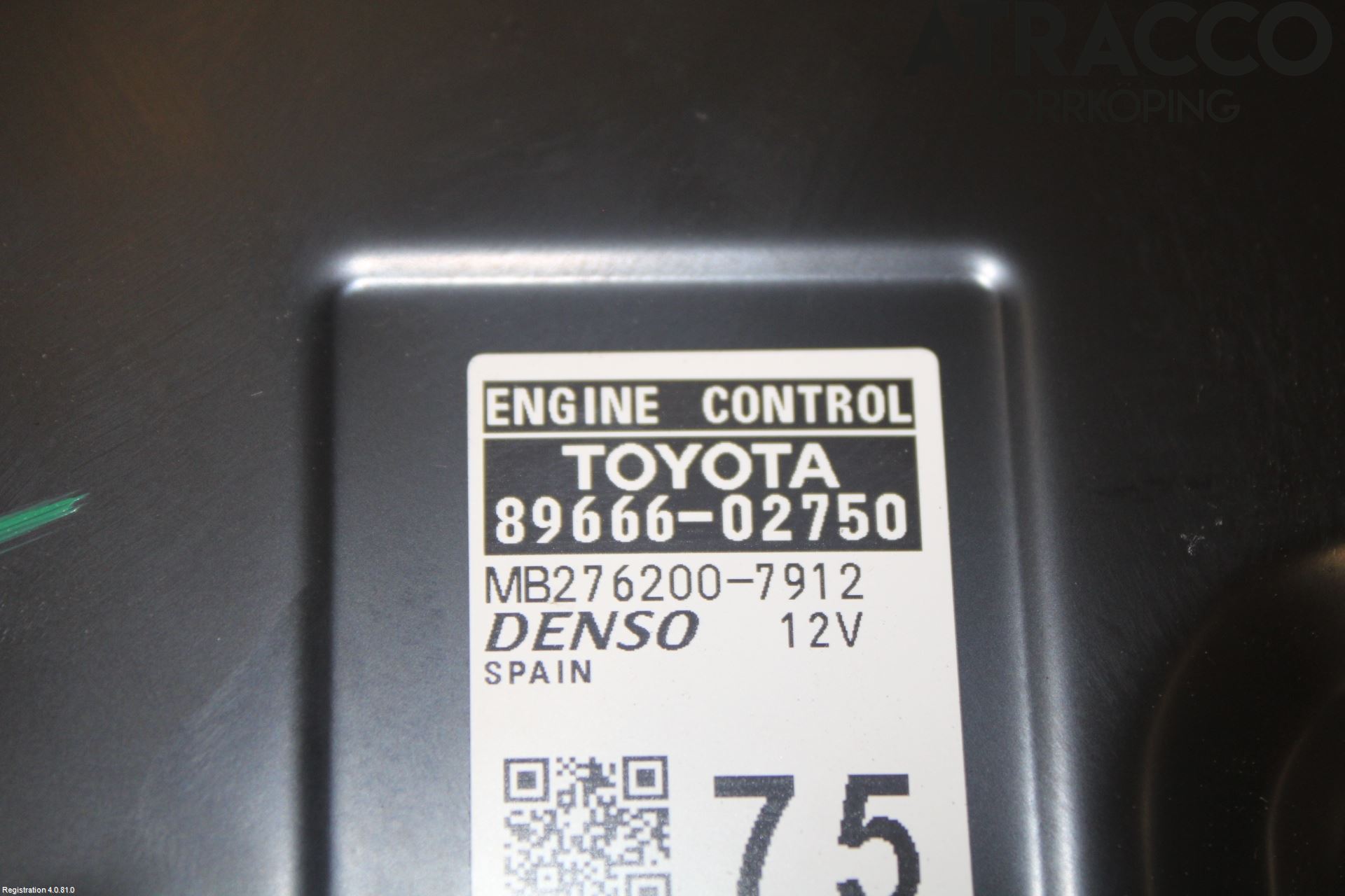 Toyota COROLLA 19- Styrenhet Insprut Bensin