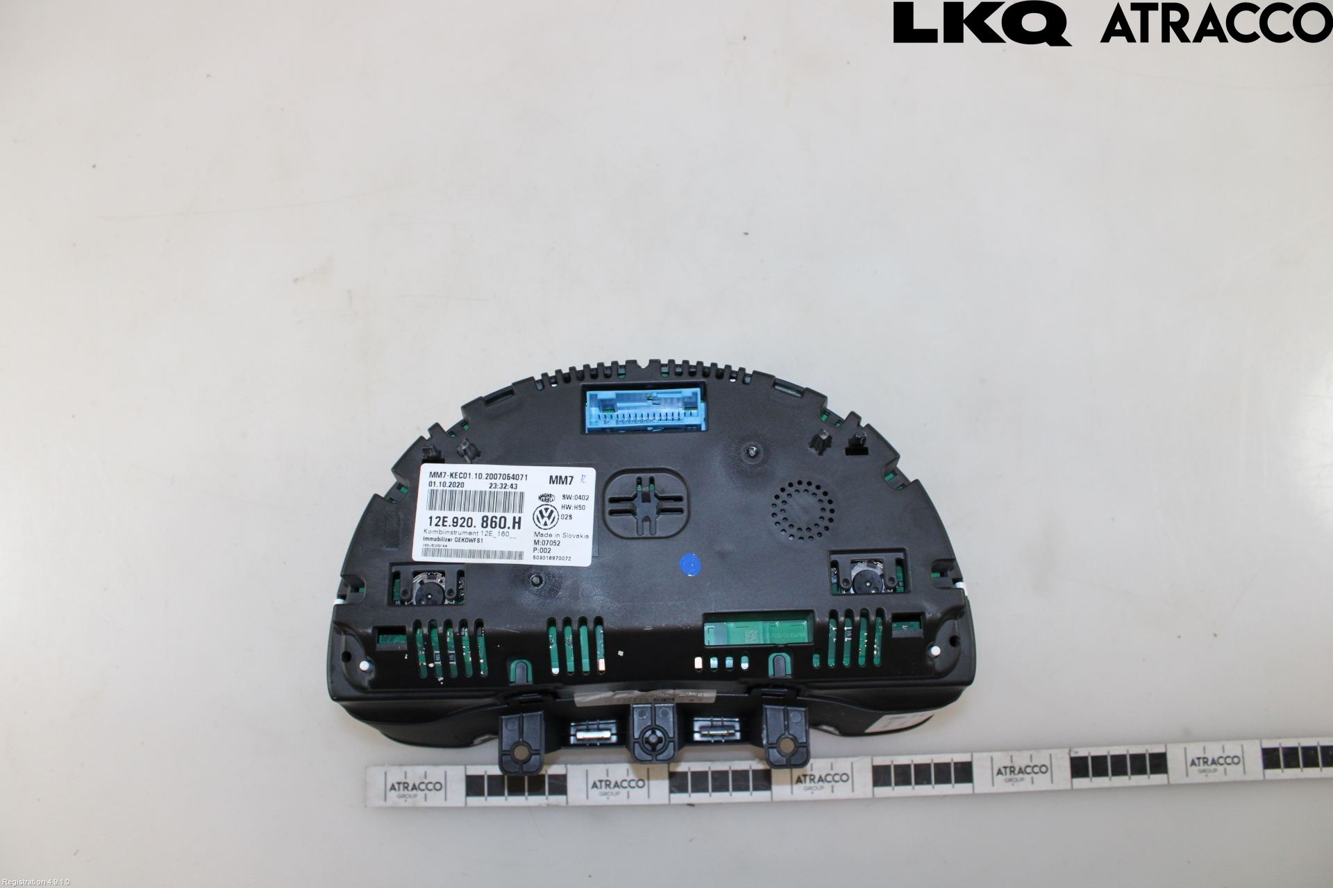 Volkswagen VW UP! / E-UP! Instrument Komb