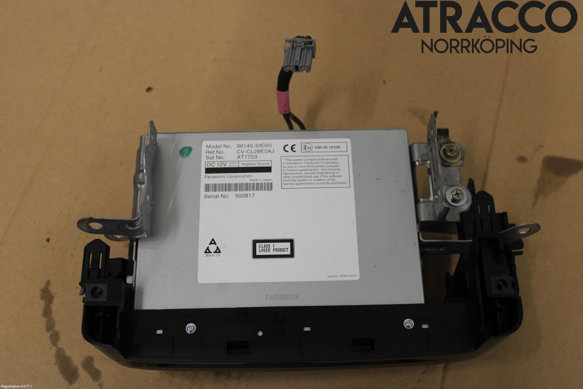 Lexus ES 250/300/330 Cd Radio - Multimediapanel