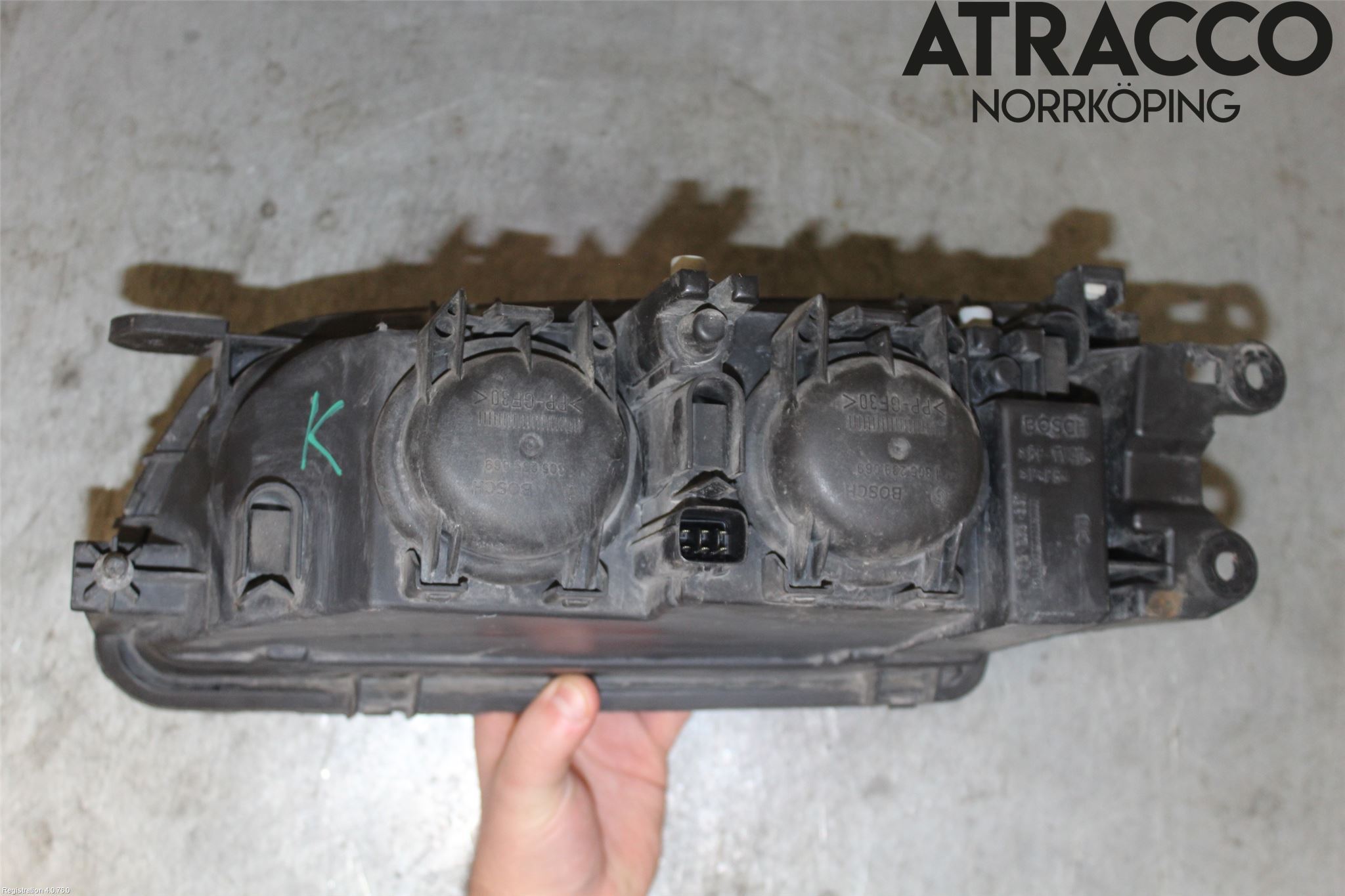 Mazda 626 98-02 Strålkastare Höger