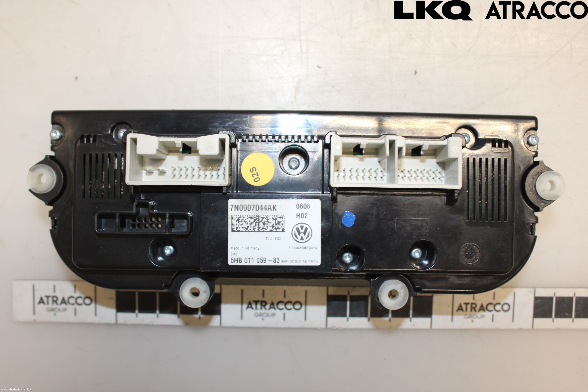 Volkswagen VW SHARAN 11- Värmereglage