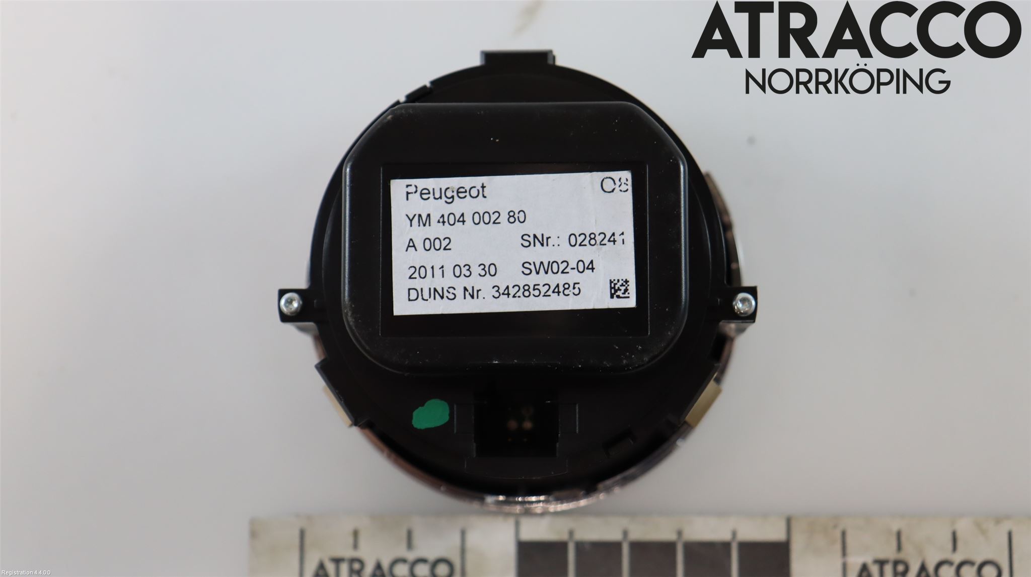 Peugeot RCZ Instrument Klocka