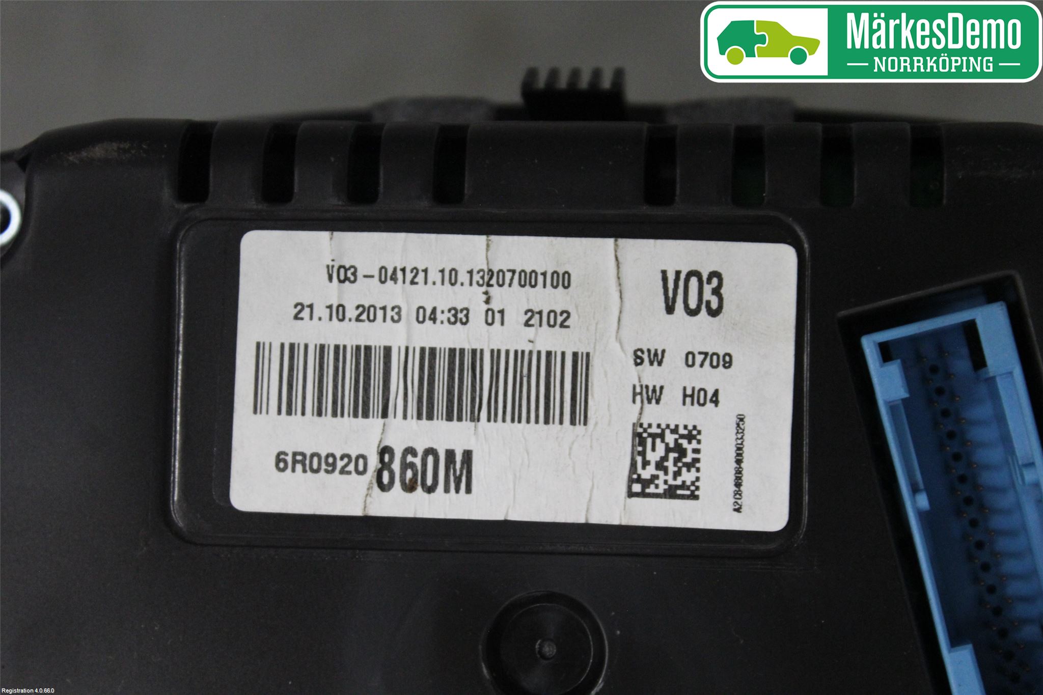 Volkswagen VW POLO 10-17 Instrument Komb
