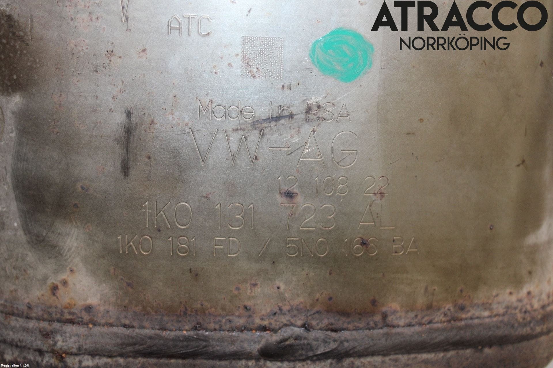 Skoda SUPERB 09-15 Katalysator