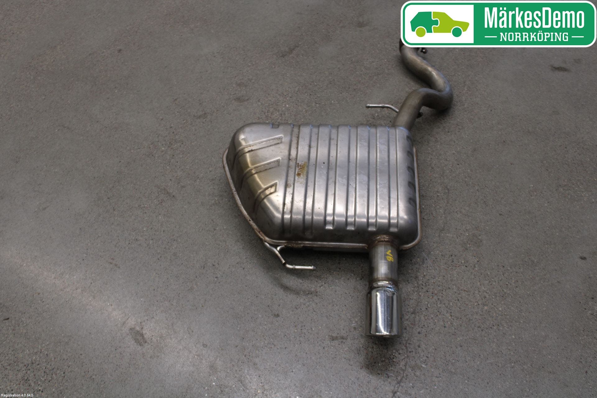 Jaguar XE (X760) 15-24 Avgas Bakre Dämpare