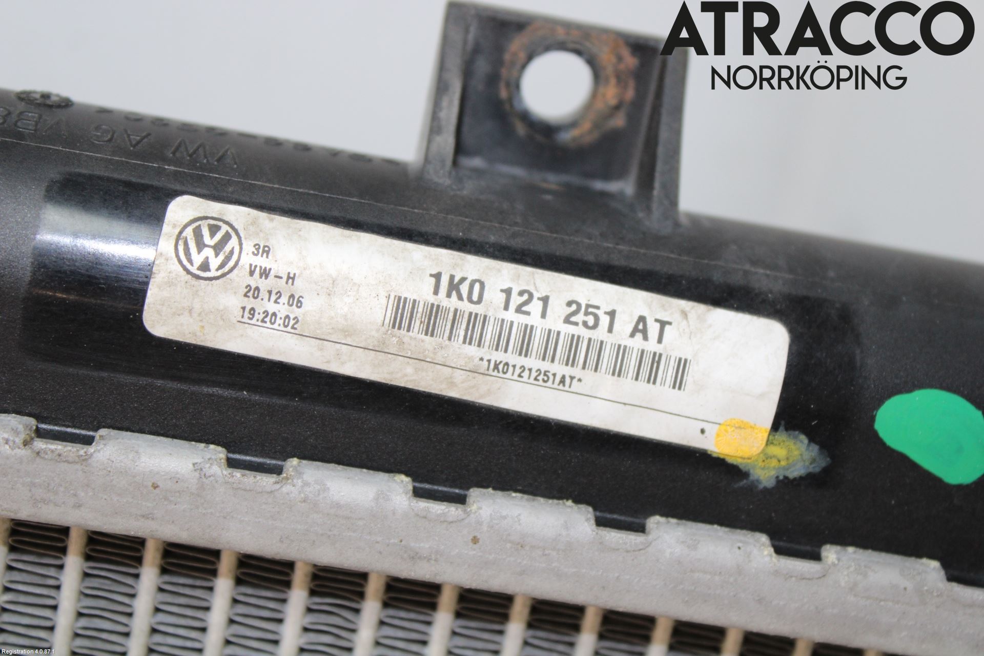 Volkswagen VW JETTA V 06-10 Kylare Man