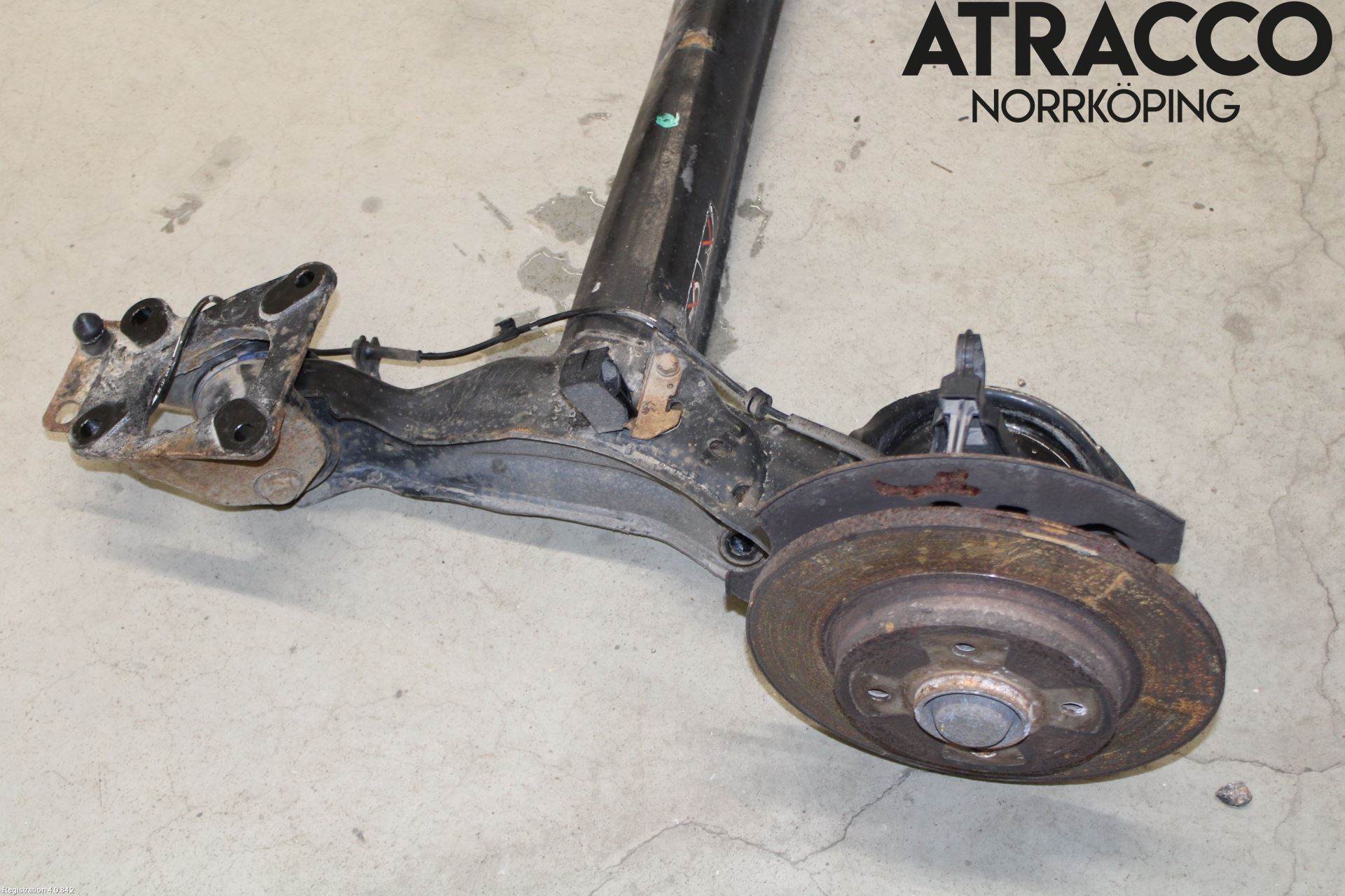 Citroen BERLINGO 08-18 Bakaxelbalk