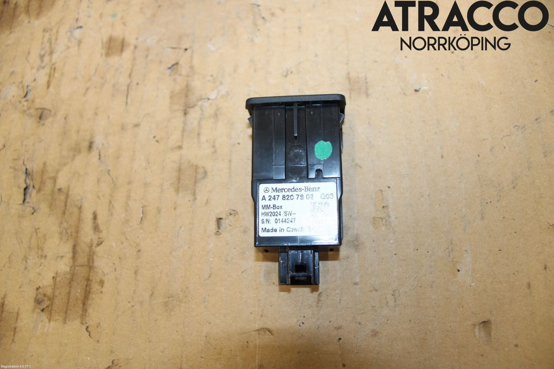 Mercedes-Benz MB CLA-KLASS (C118/X118) 19- Usb Connection