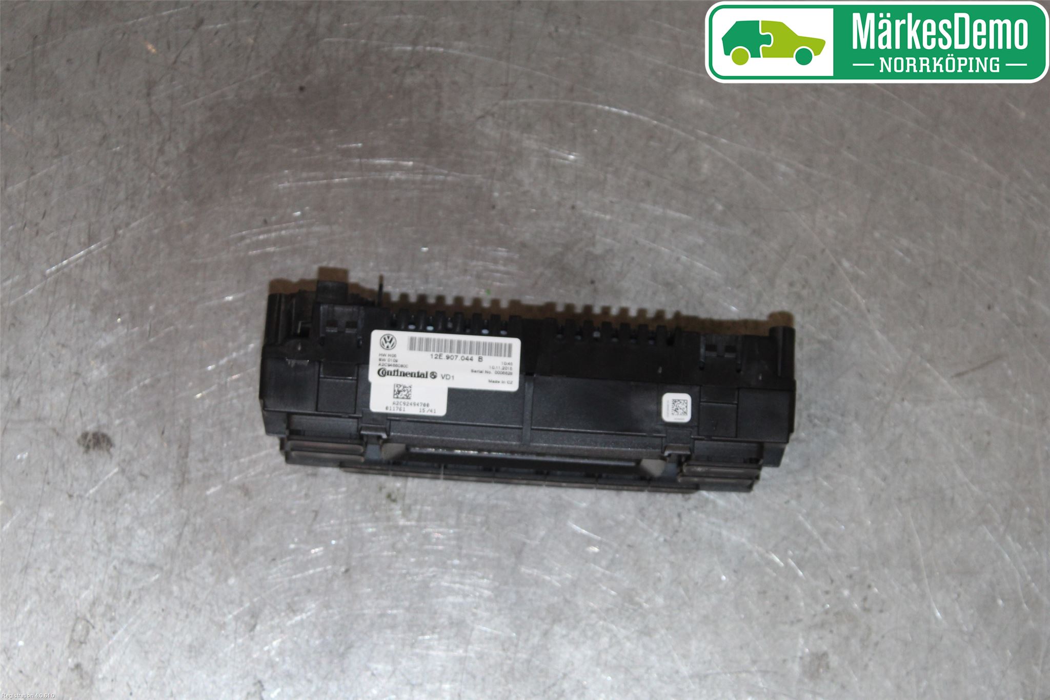 Volkswagen VW UP! / E-UP! Ac Styrenhet Ac Manöveren