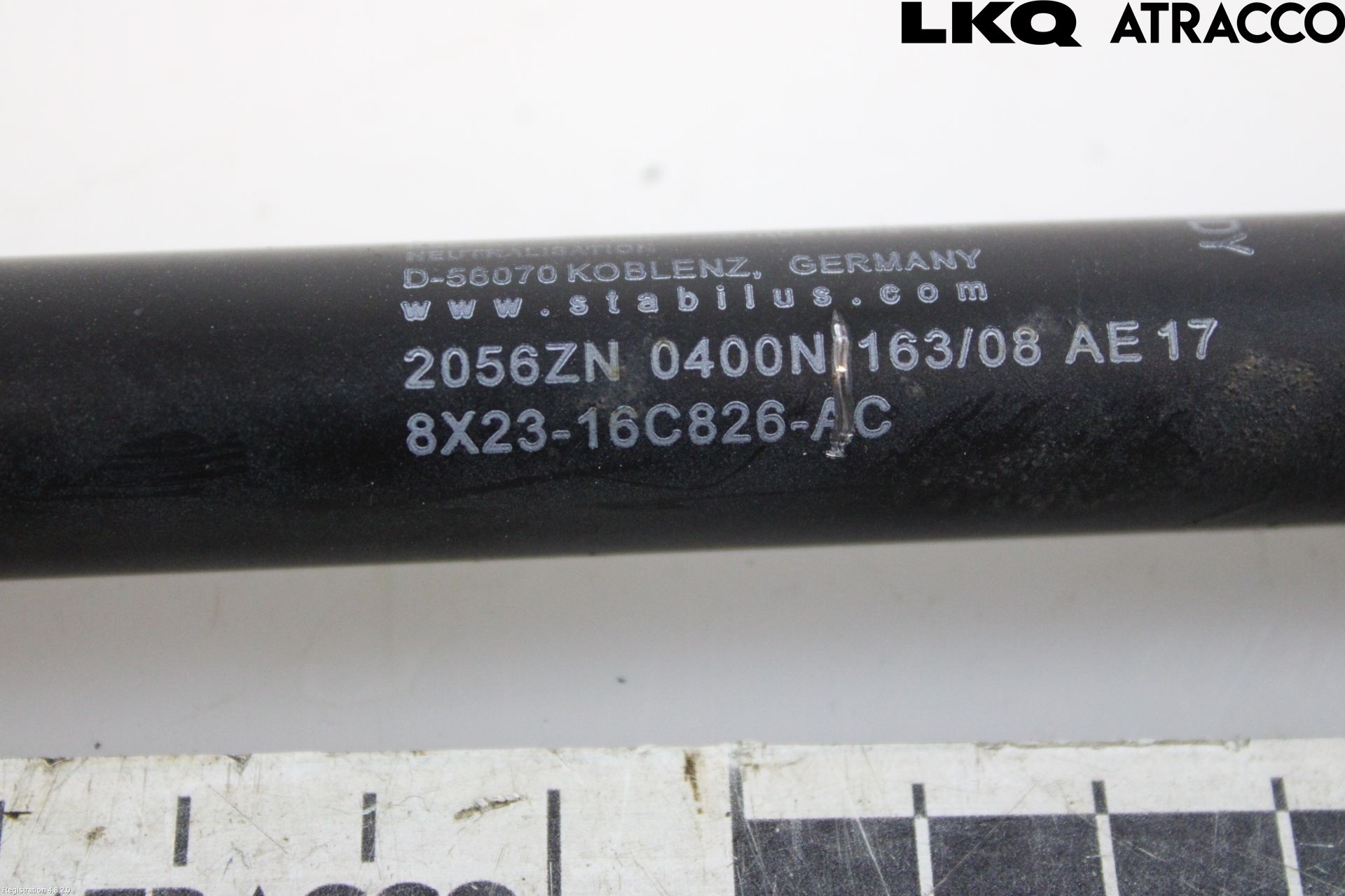 Jaguar XF 08-15 Gasfjäder Motorhuv