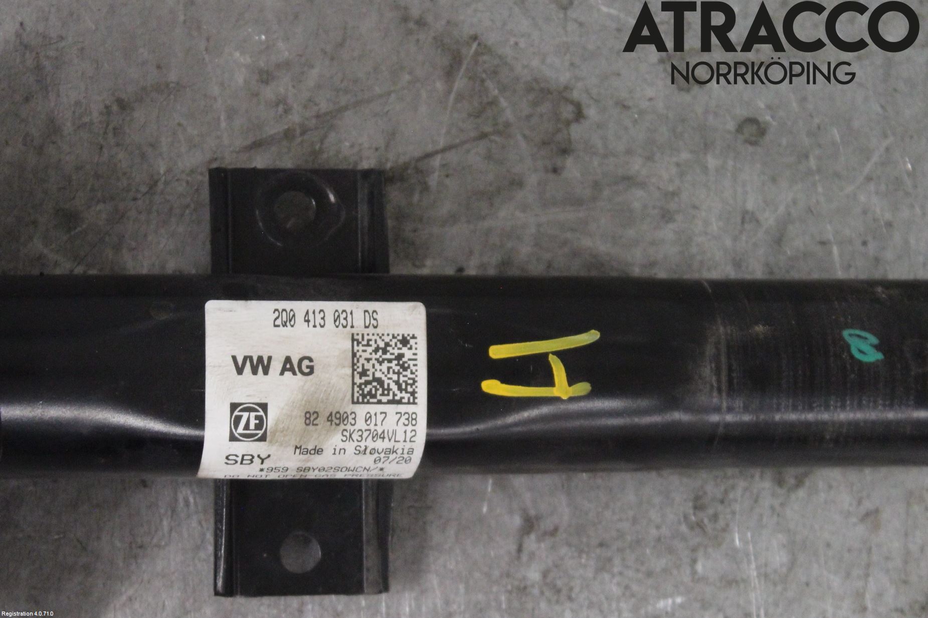 Skoda KAMIQ 20- Fjäderben Fram Höger