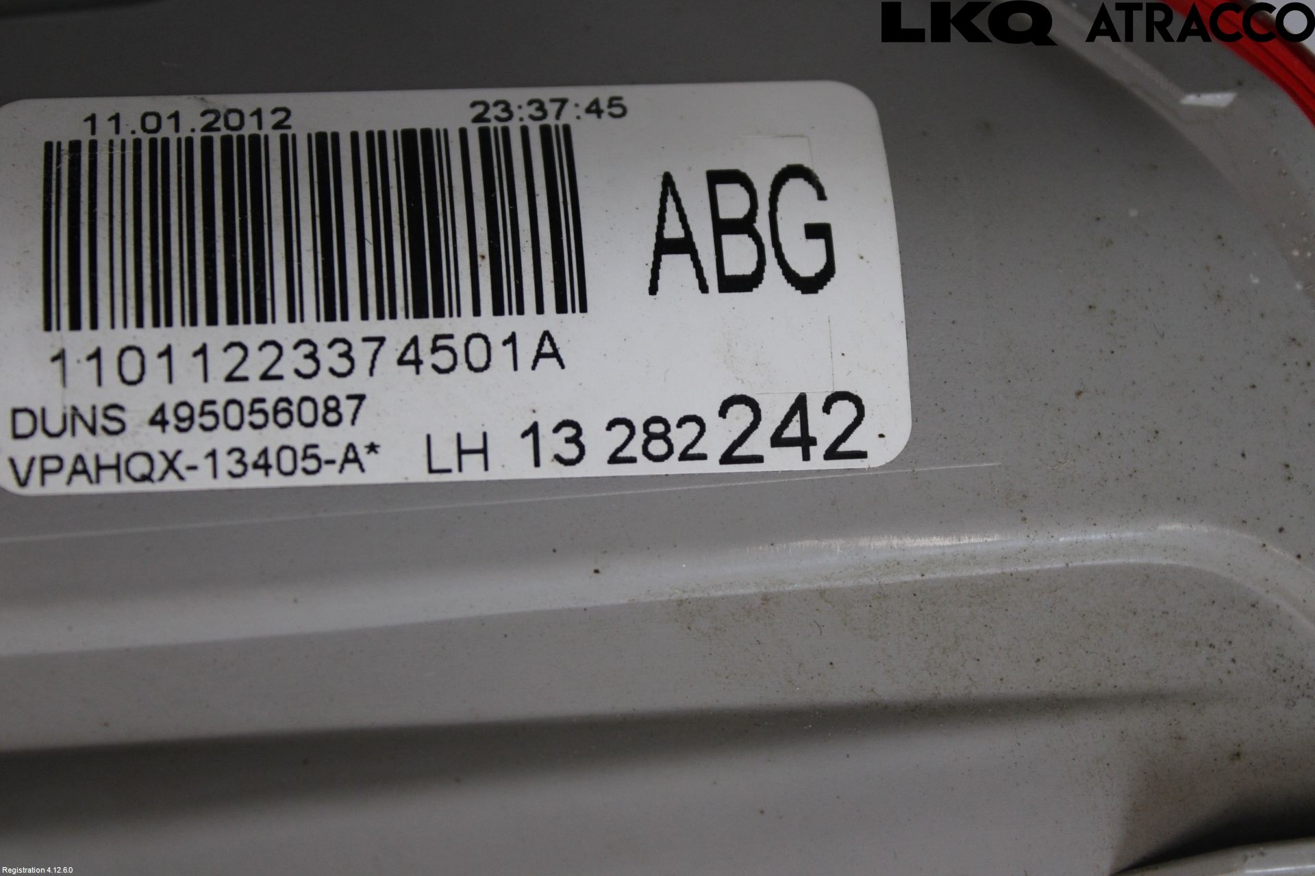 Opel ASTRA J 10-15 Bakljus Vänster