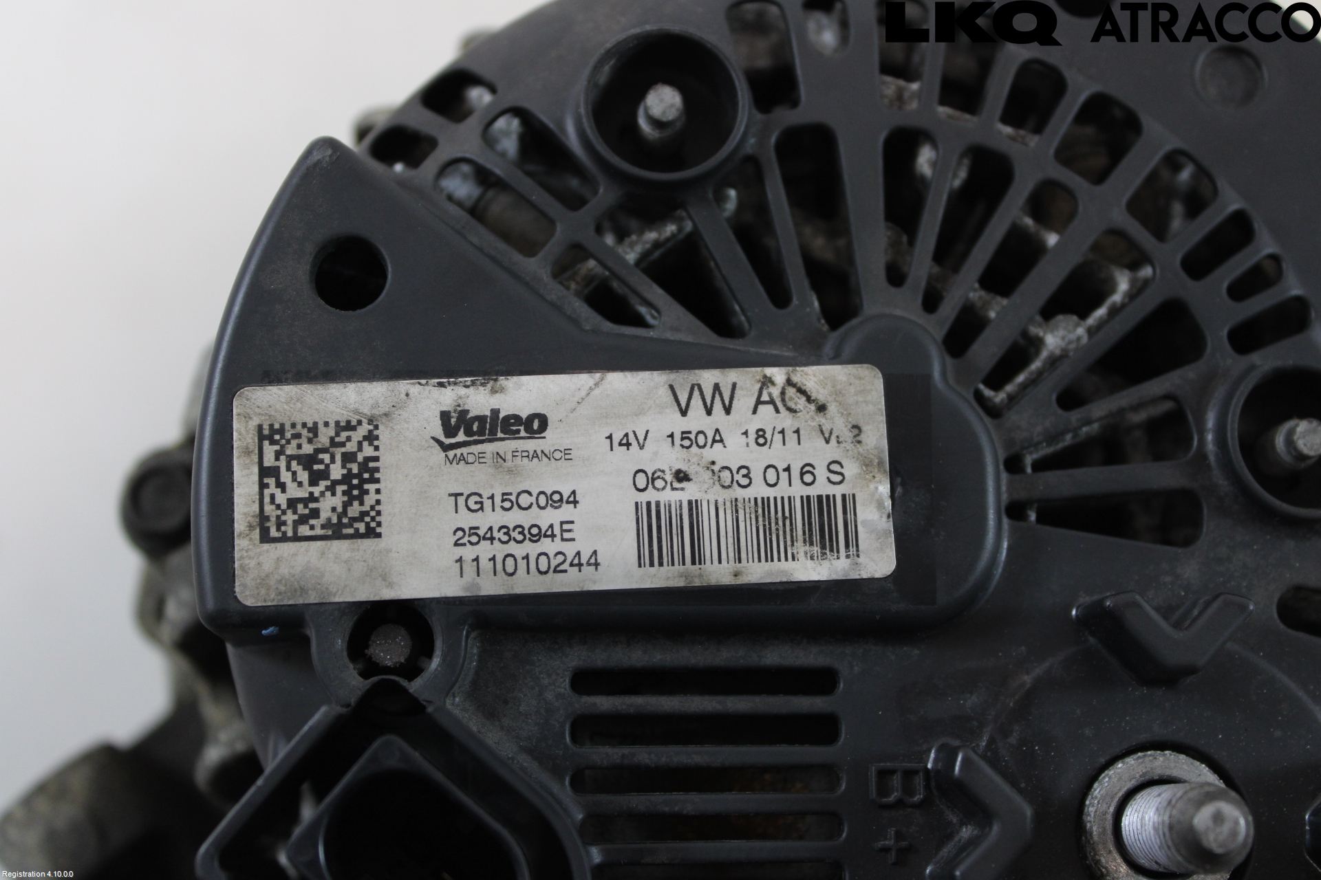 Audi A5 07-16 Generator