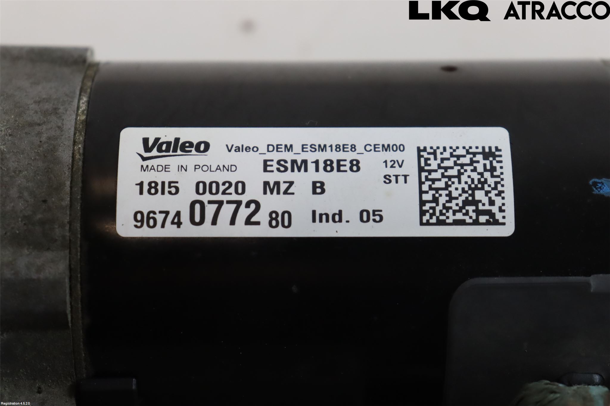 Citroen C4 PICASSO 14-18 Startmotor